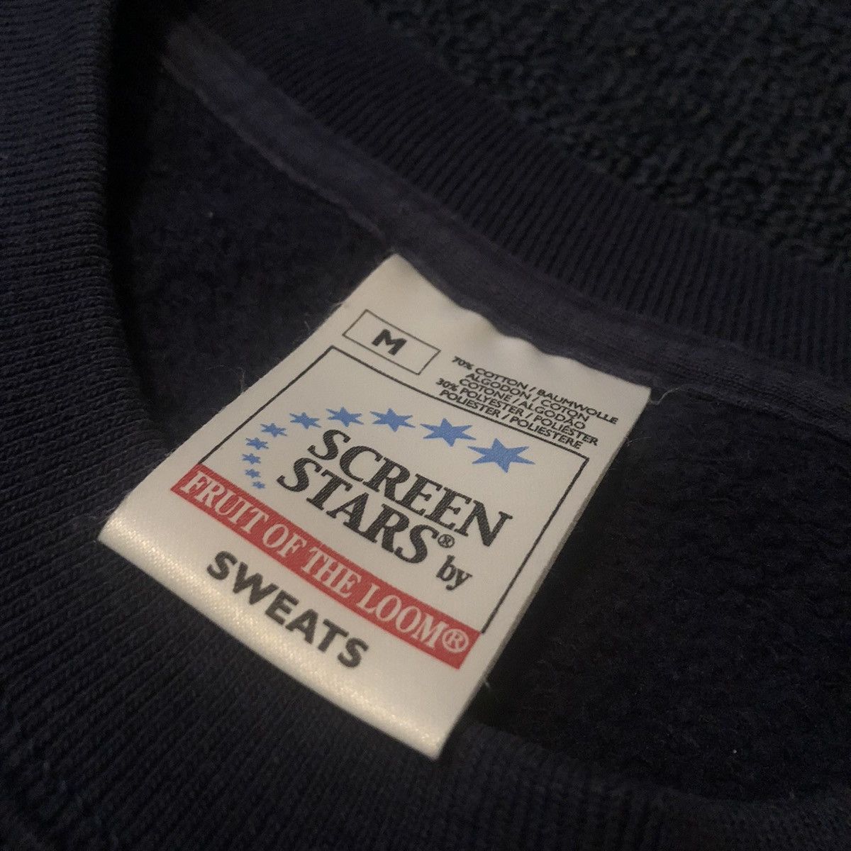 Other Vintage 90s London England Screen Stars Embroidered Crewneck Size US M / EU 48-50 / 2 - 5 Thumbnail