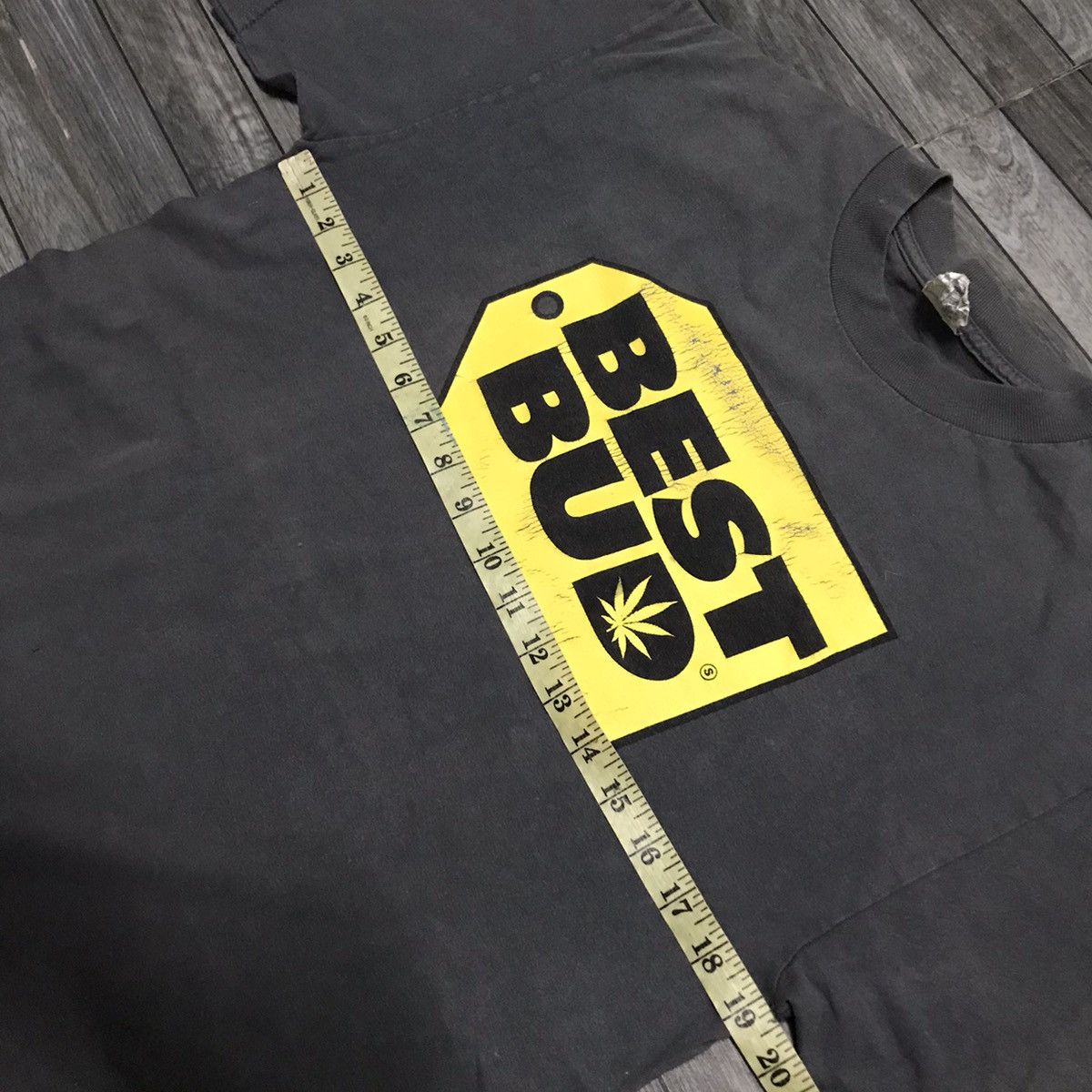 Cartoon Network × Vintage Best BUY parody tshirt best Bud weed Size US M / EU 48-50 / 2 - 5 Thumbnail