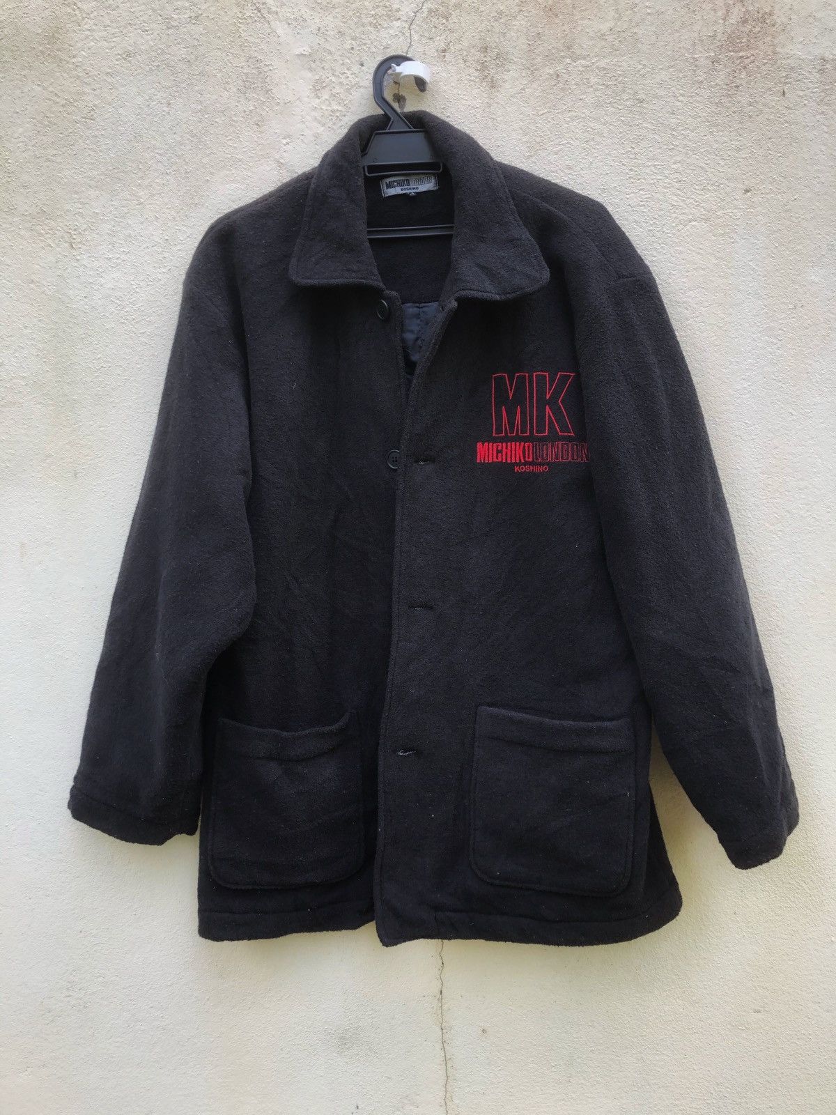 ❄️WINTER WARM💥Black Hiroko Koshino London Fleece Jacket