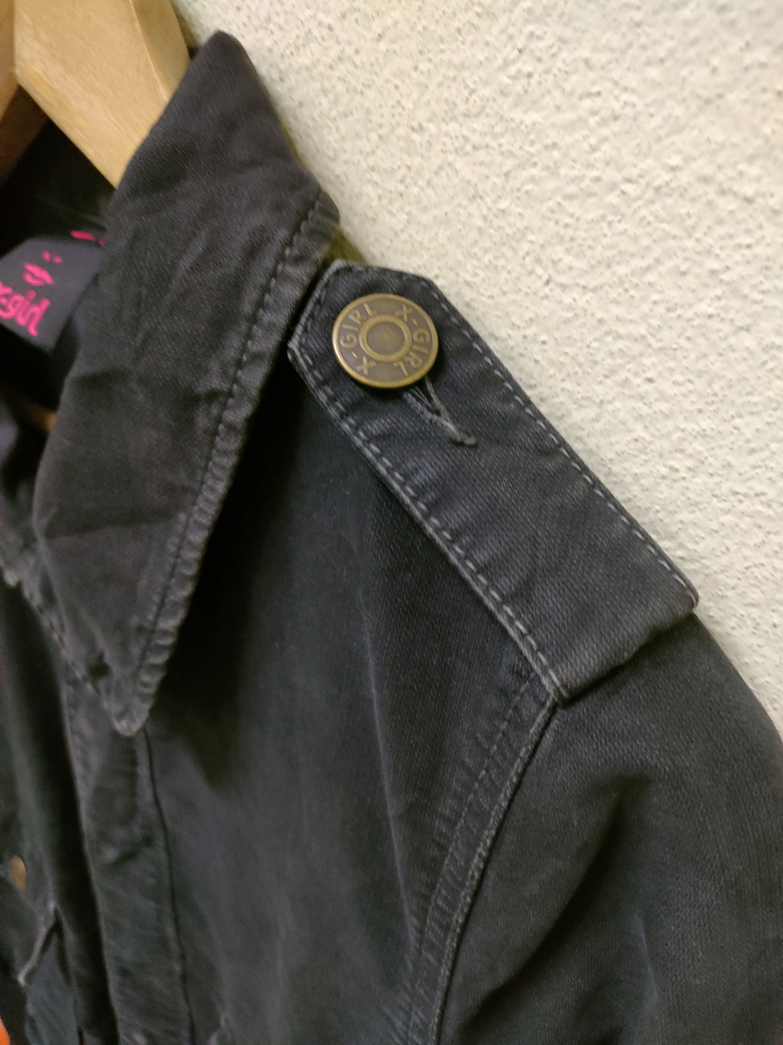 Japanese Brand X-girl Cotton Zipper Jacket Size US M / EU 48-50 / 2 - 7 Thumbnail