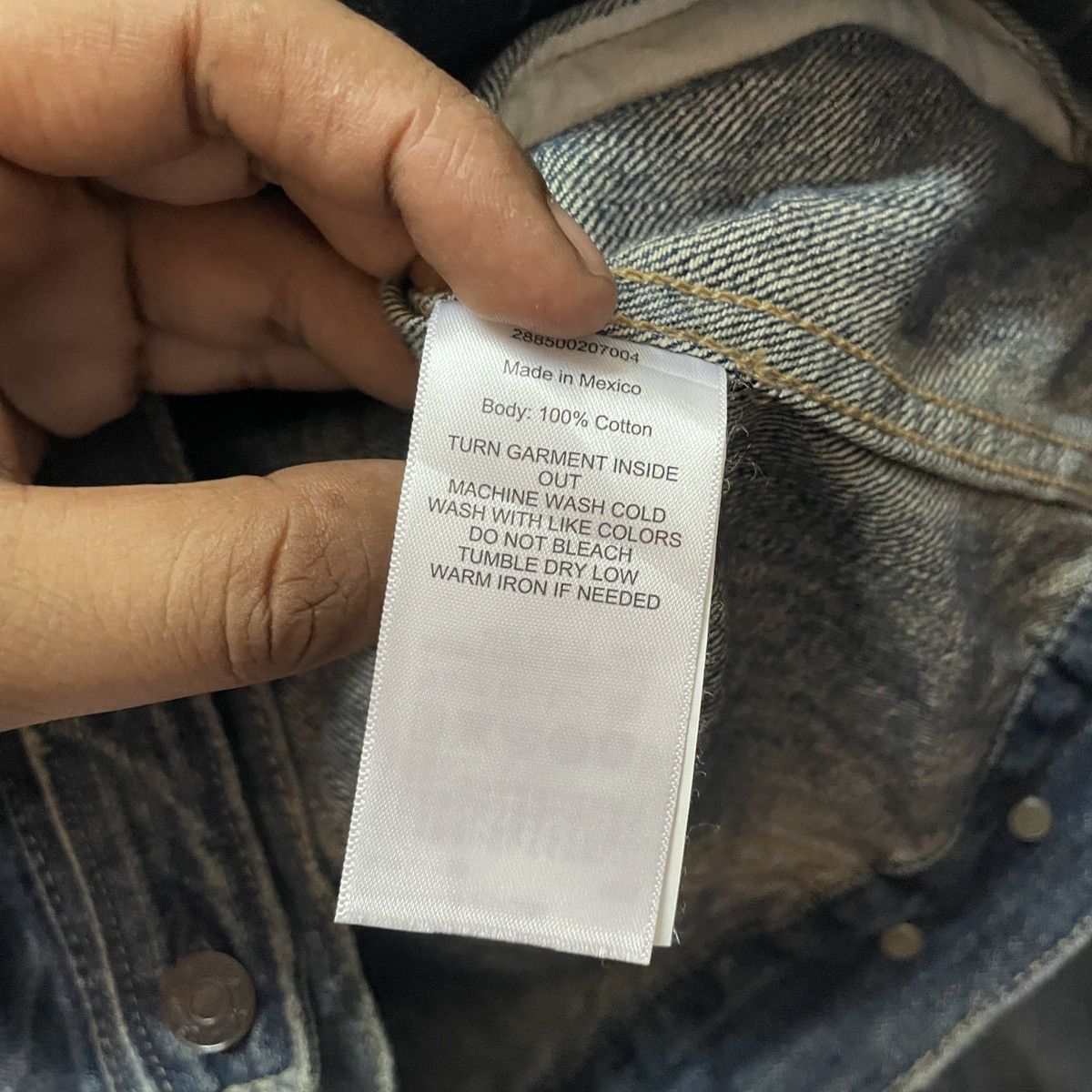 Ralph Lauren Vintage Ralph Lauren Distressed Denim Jacket Size US XS / EU 42 / 0 - 7 Thumbnail