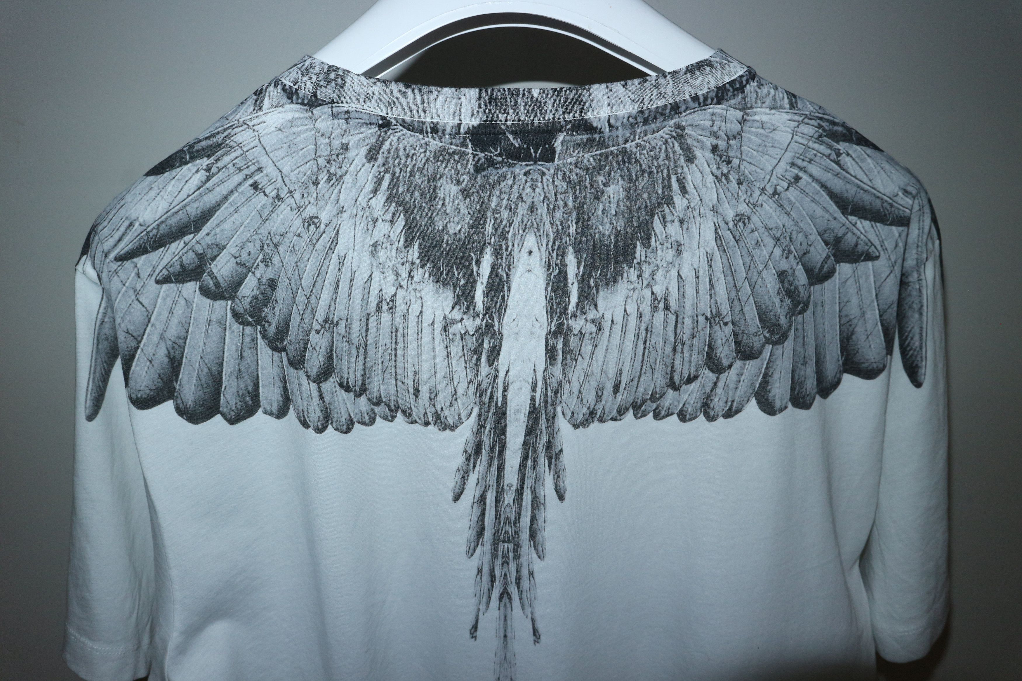 Marcelo Burlon Alas print oversized tshirt Size US XS / EU 42 / 0 - 6 Thumbnail