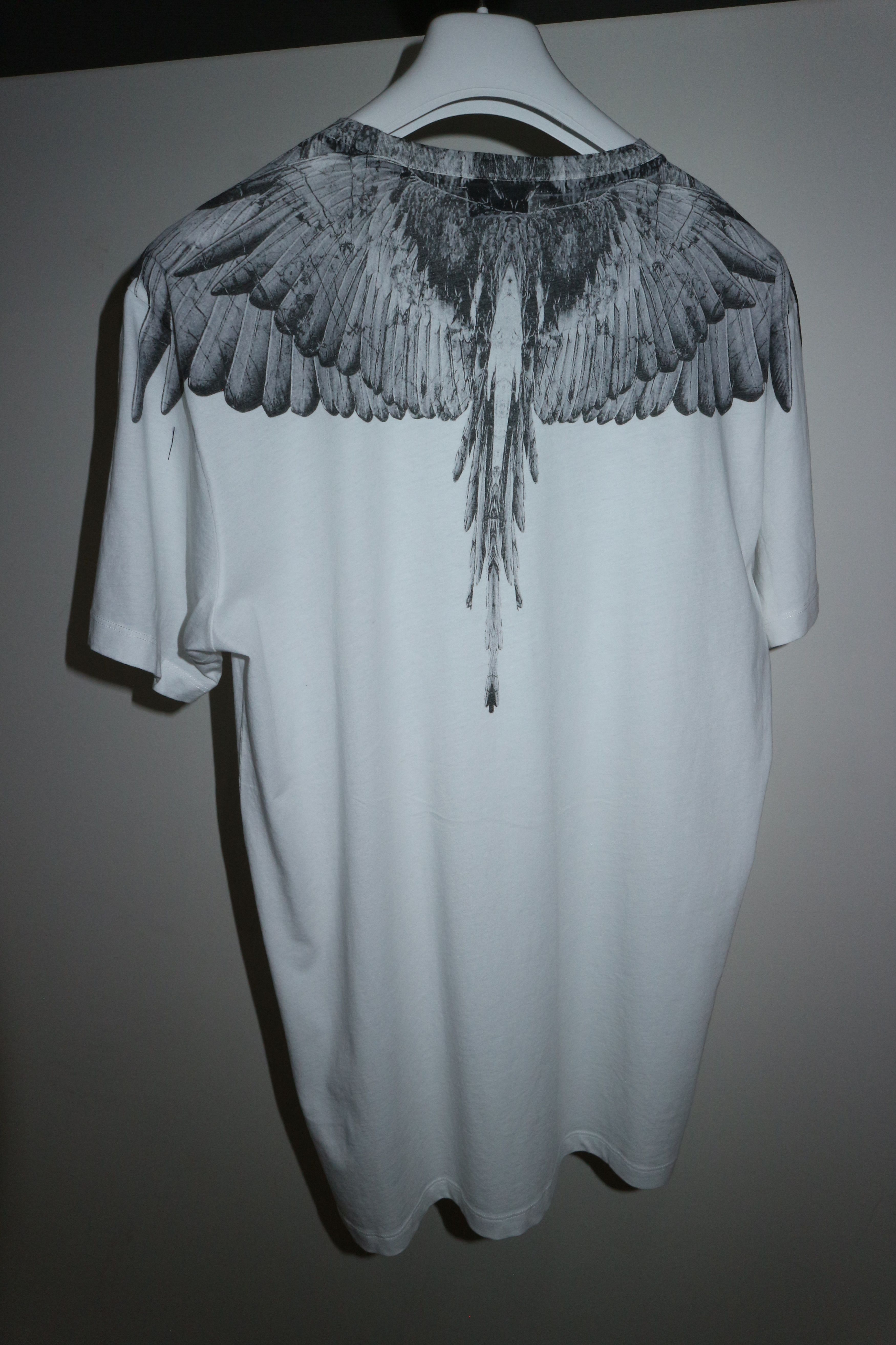 Marcelo Burlon Alas print oversized tshirt Size US XS / EU 42 / 0 - 7 Thumbnail