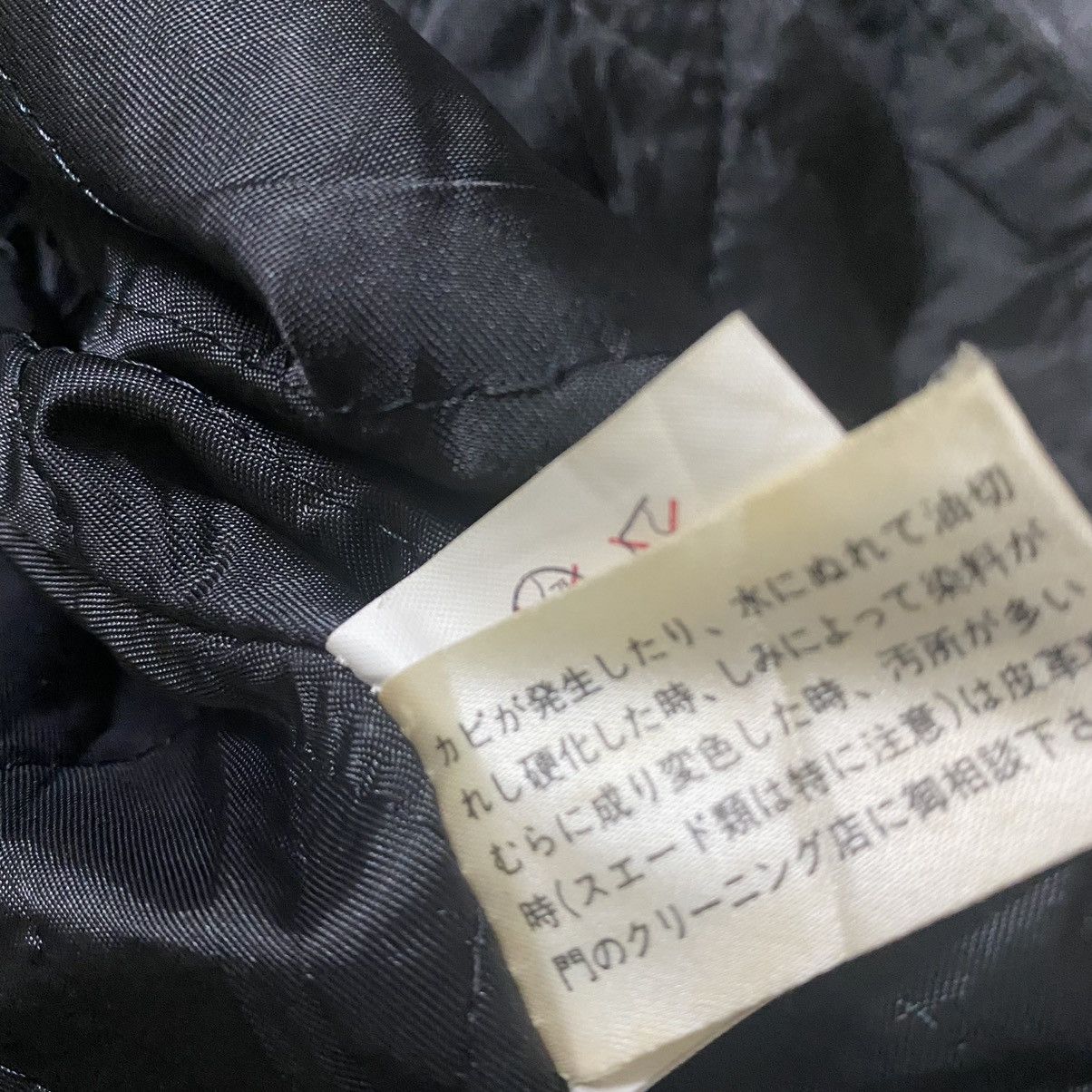 Japanese Brand Vintage Mr.Junko Leather Jacket Patina Size US L / EU 52-54 / 3 - 17 Thumbnail