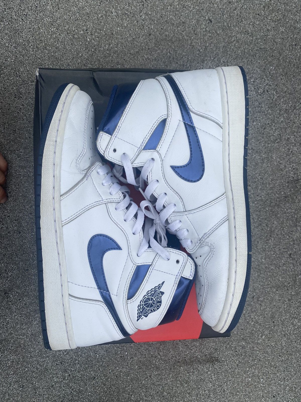 Air Jordan Retro High OG Metallic Navy 2016