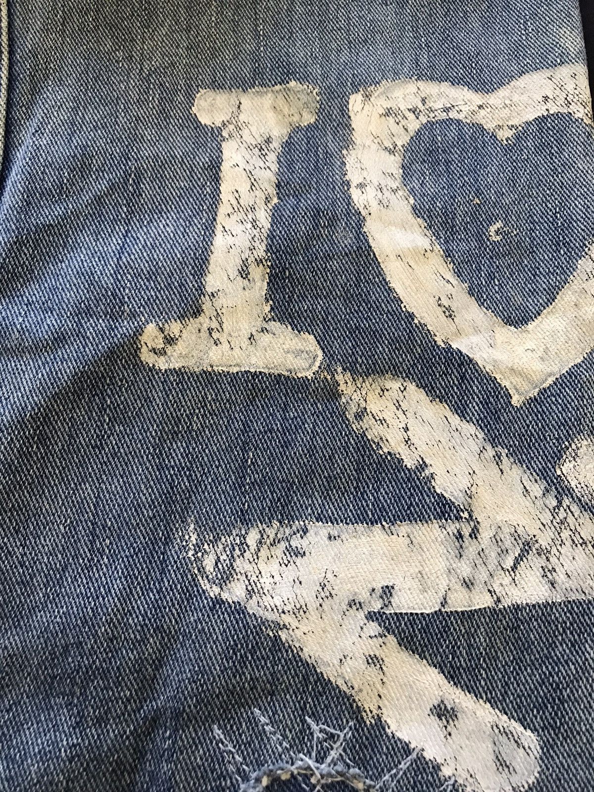 If Six Was Nine Japanese Brand Patchwork Inspired by Kapital Jeans Size US 30 / EU 46 - 16 Thumbnail