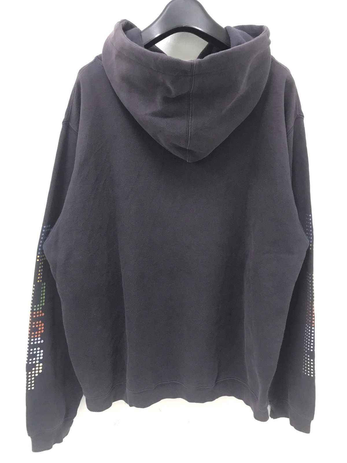 Stussy × Vintage 💥 VTG STUSSY MOTION SPELLOUT BAGGY HOODIE Size US L / EU 52-54 / 3 - 9 Thumbnail