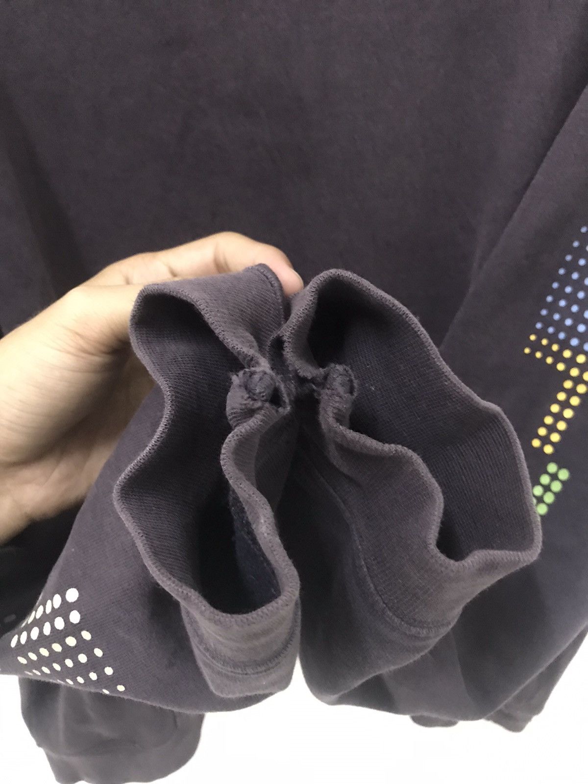 Stussy × Vintage 💥 VTG STUSSY MOTION SPELLOUT BAGGY HOODIE Size US L / EU 52-54 / 3 - 6 Thumbnail