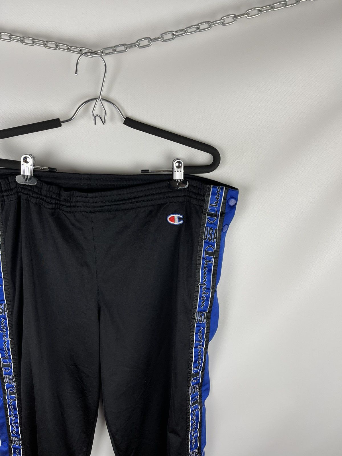 Champion Champion USA vintage rare track pants with stripes logo Size US 38 / EU 54 - 3 Thumbnail