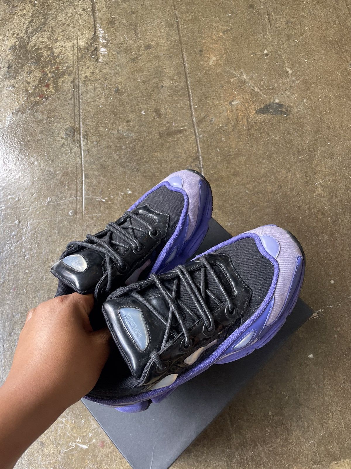 Raf simons black purple store