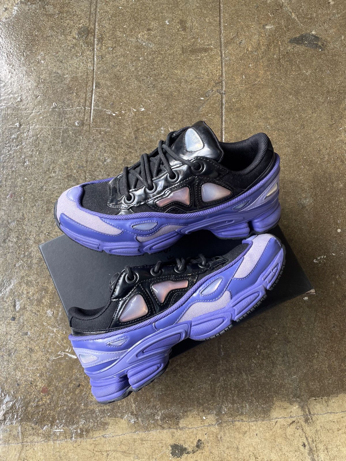 Adidas Raf Simons Ozweego 3 Purple Black Size US 8 / EU 41 - 1 Preview