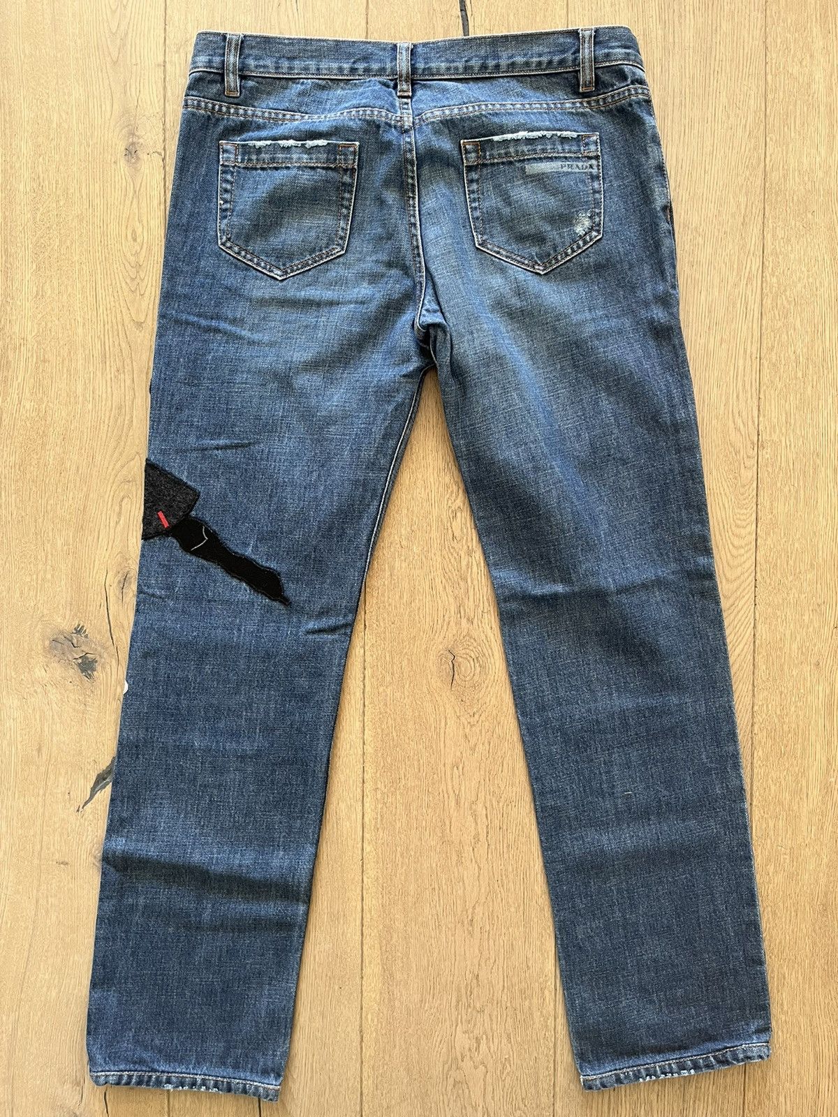 Prada Prada Ice Skating Girl Denim Size US 34 / EU 50 - 3 Thumbnail
