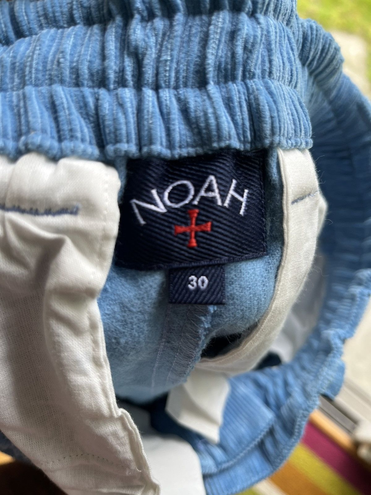 Noah NoahNYC Blue Corduroy Pants Size US 30 / EU 46 - 3 Thumbnail