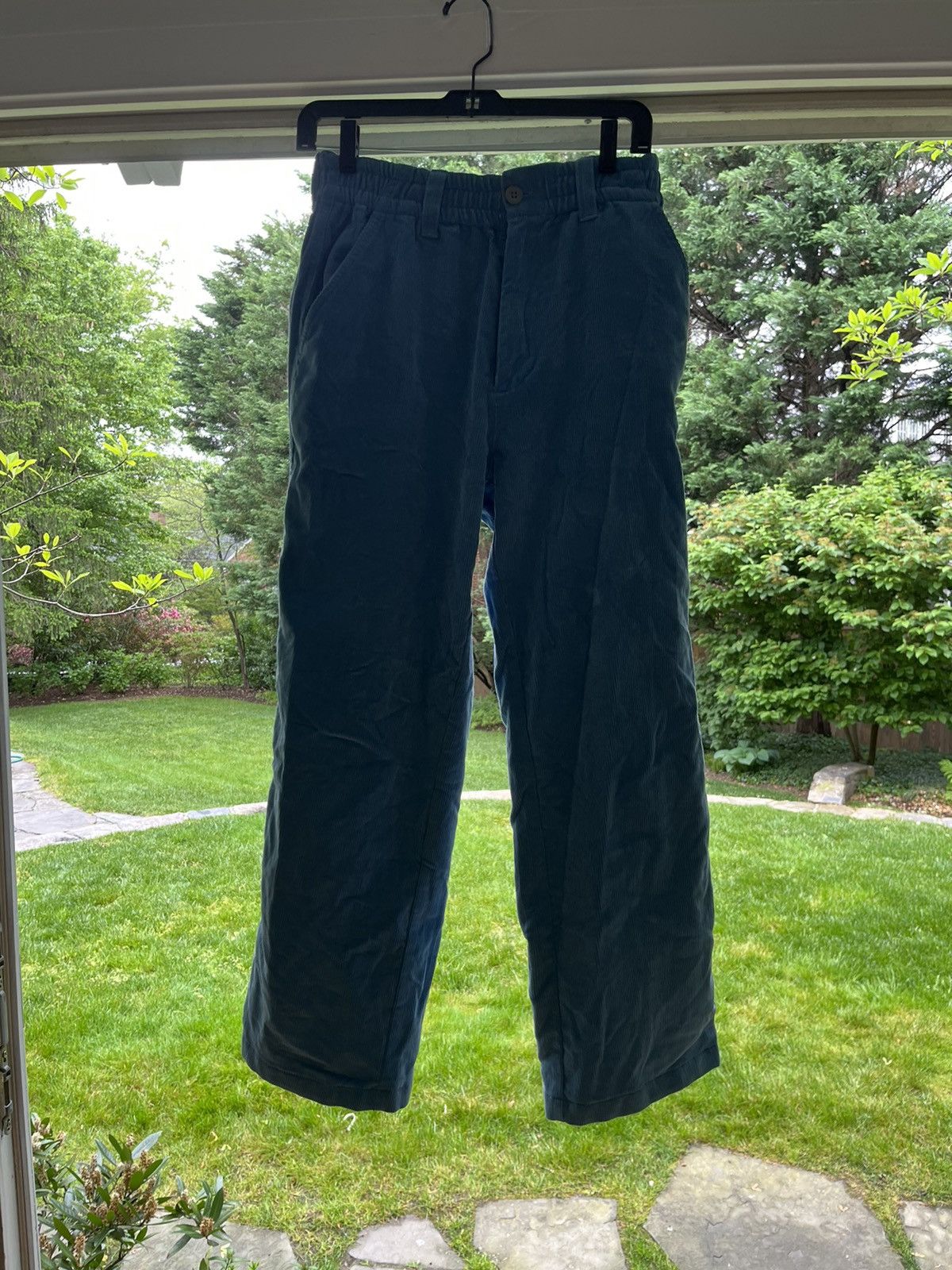 Noah NoahNYC Blue Corduroy Pants Size US 30 / EU 46 - 1 Thumbnail