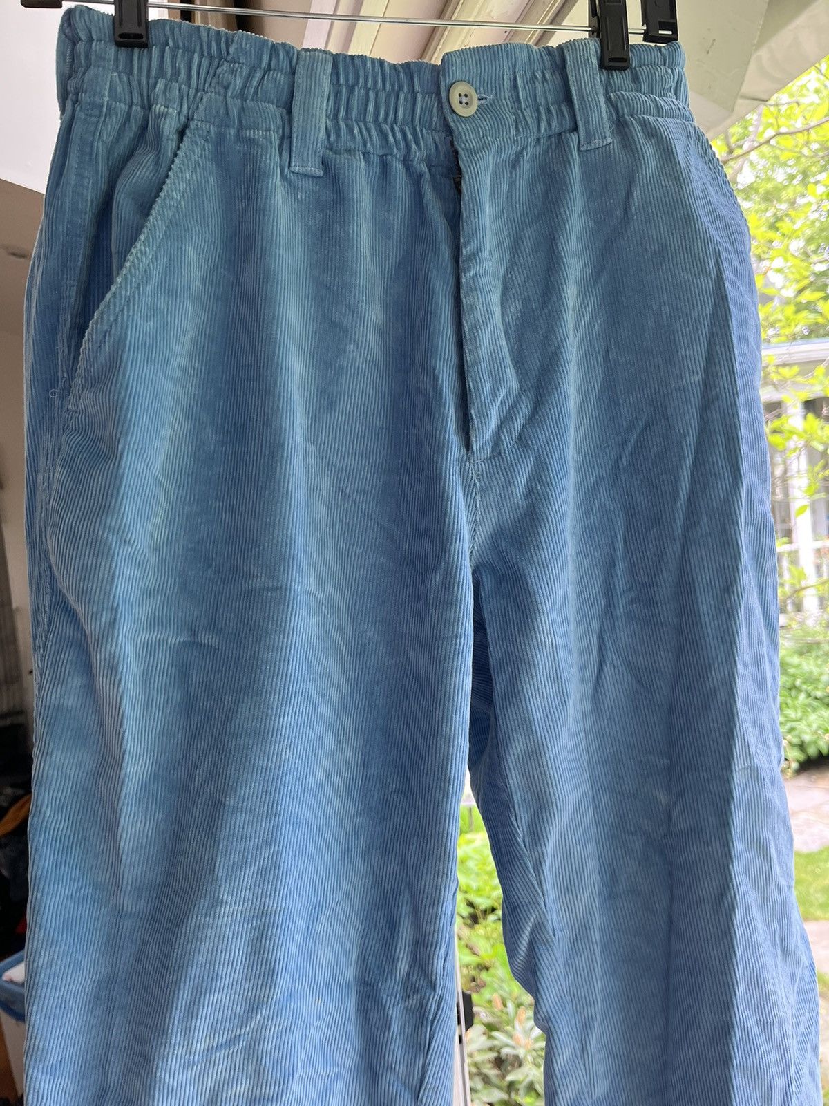 Noah NoahNYC Blue Corduroy Pants Size US 30 / EU 46 - 2 Thumbnail