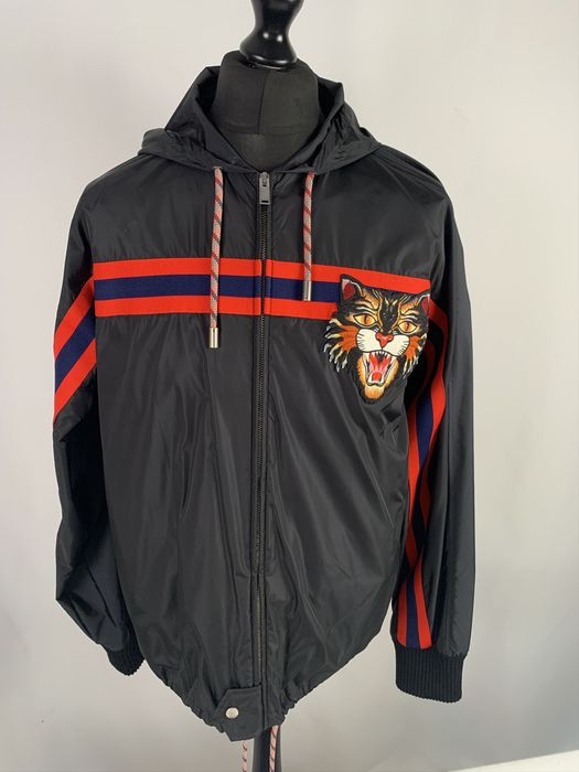 Gucci cat outlet windbreaker