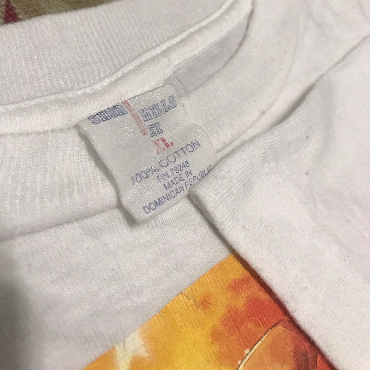 Anime 🔥vtg 90s S/Fighter M.Bison vs Ryu iron on by short hills Size US XL / EU 56 / 4 - 5 Thumbnail