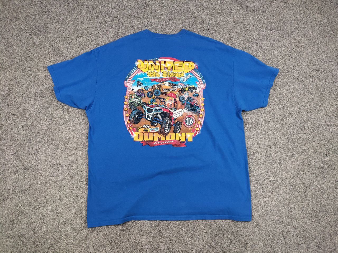 Vintage Vintage United We Stand President Donald Trump Trust Tshirt Size US XL / EU 56 / 4 - 12 Thumbnail