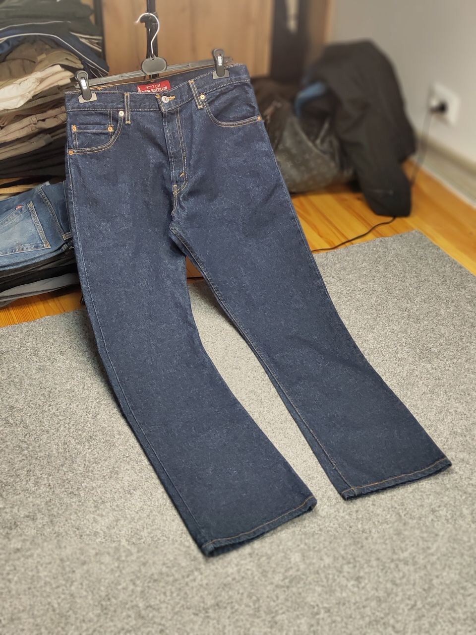 Levi's Vintage 90s Levis 505 Blue Classic Denim Jeans Made Canada Size US 33 - 23 Thumbnail