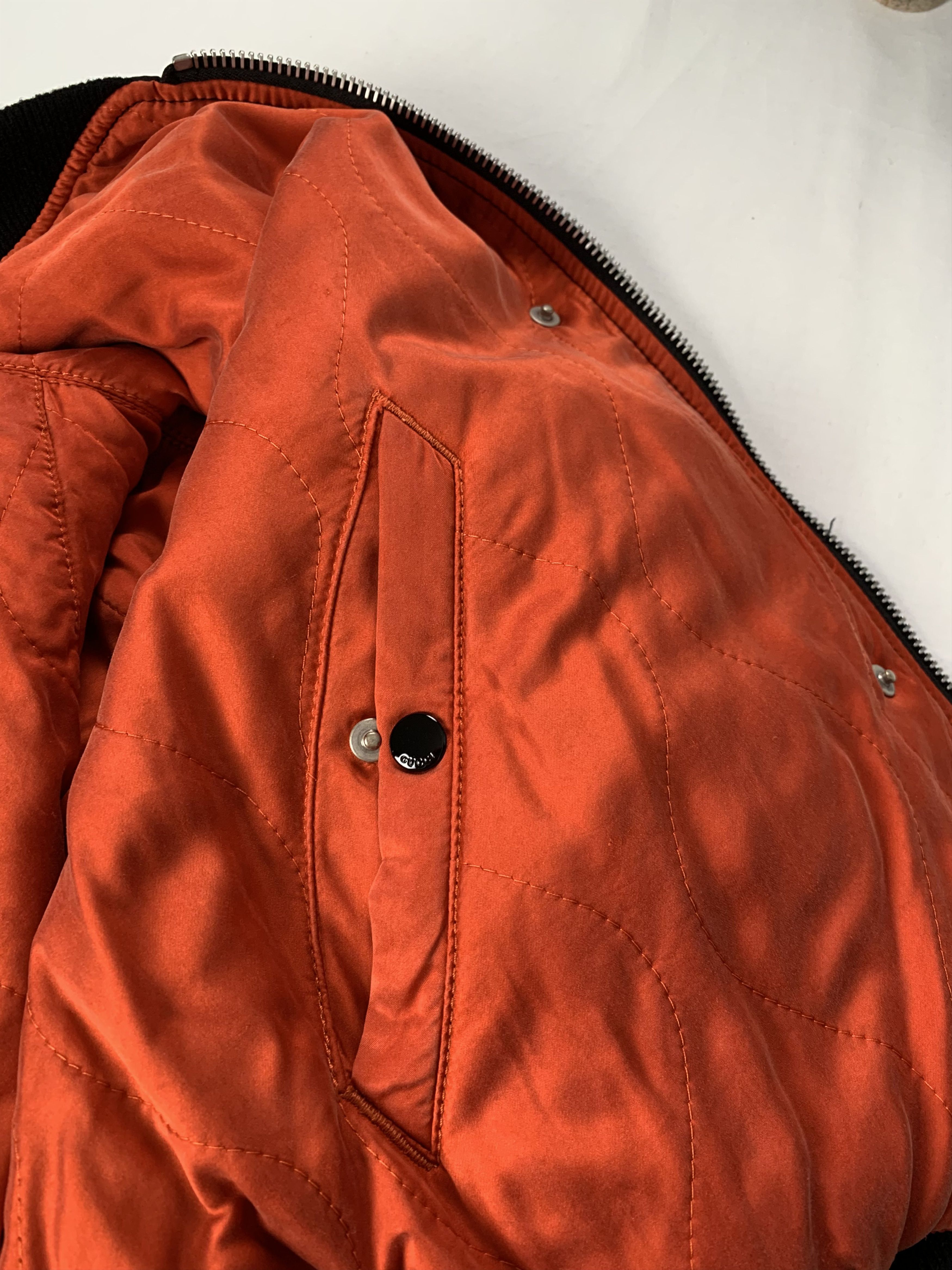 Gucci Gucci Jacket With Rose Embroidery & Painted Dragon Size US M / EU 48-50 / 2 - 8 Thumbnail