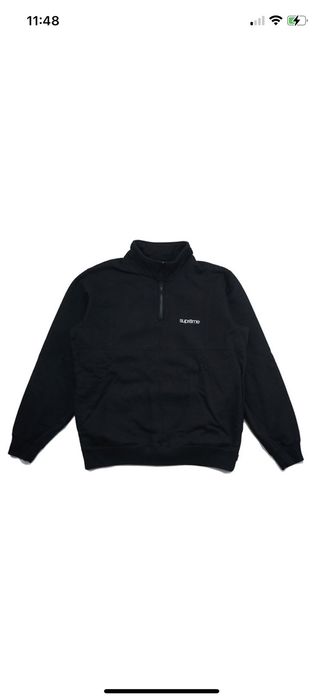 Supreme color cheap blocked half zip