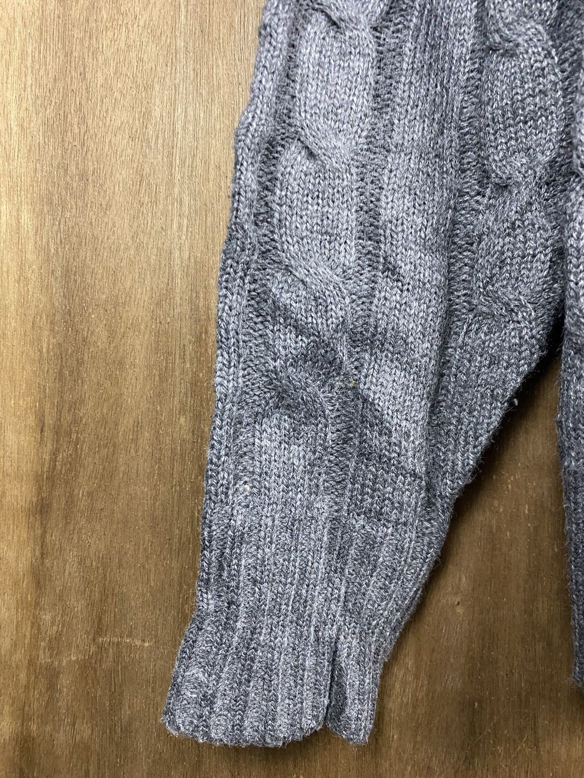 Homespun Knitwear Big Company stripe cardigan japan Knitwear #Z001 Size US M / EU 48-50 / 2 - 8 Thumbnail