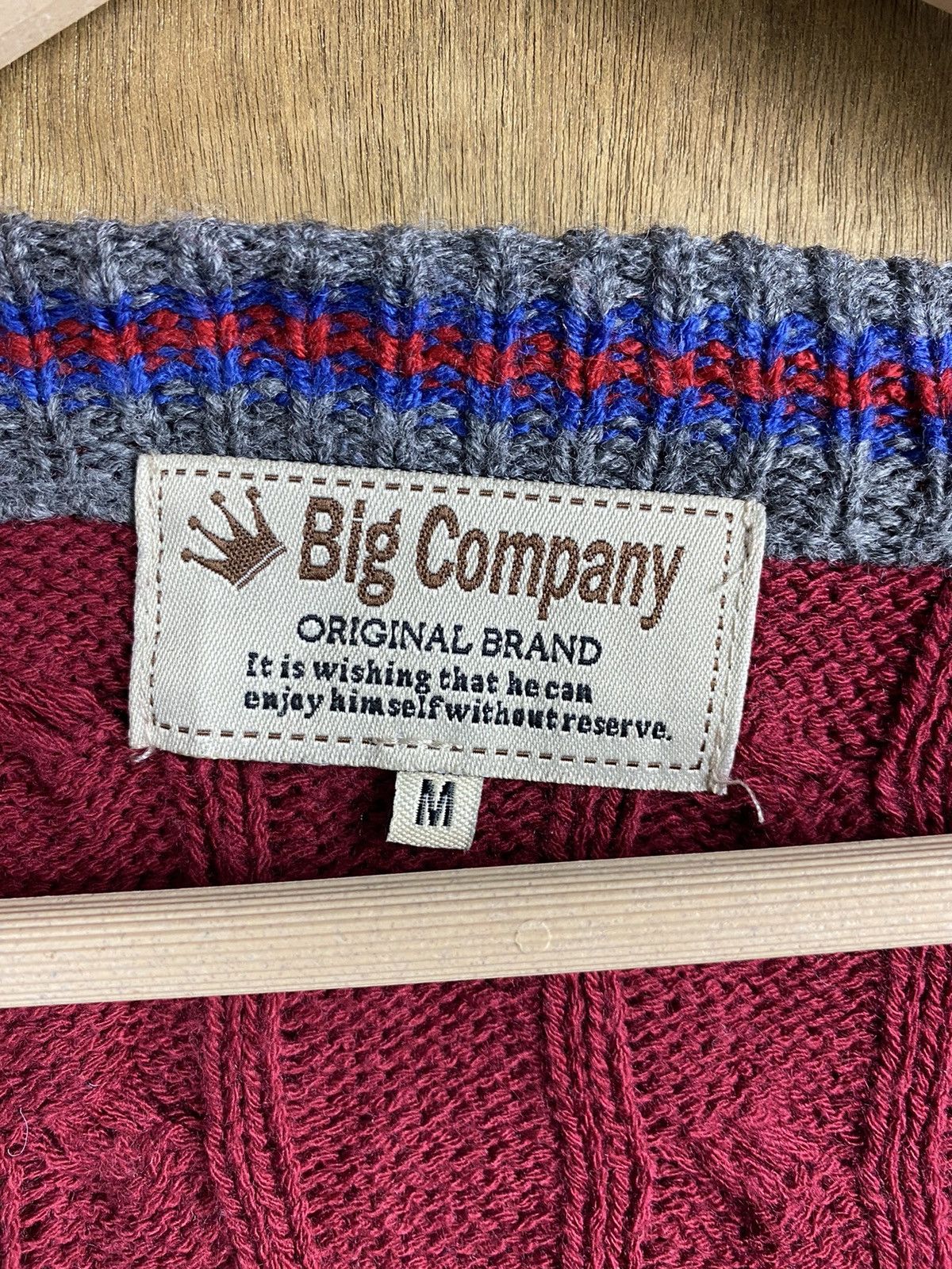 Homespun Knitwear Big Company stripe cardigan japan Knitwear #Z001 Size US M / EU 48-50 / 2 - 4 Thumbnail