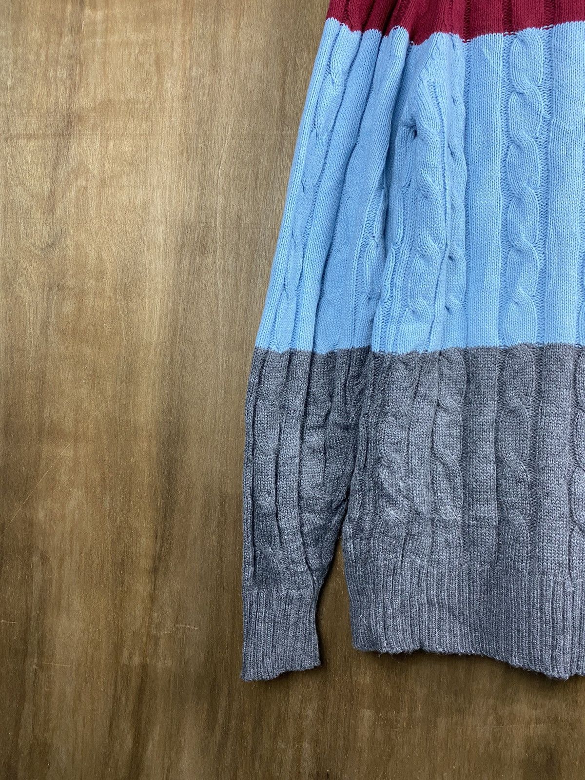 Homespun Knitwear Big Company stripe cardigan japan Knitwear #Z001 Size US M / EU 48-50 / 2 - 12 Thumbnail