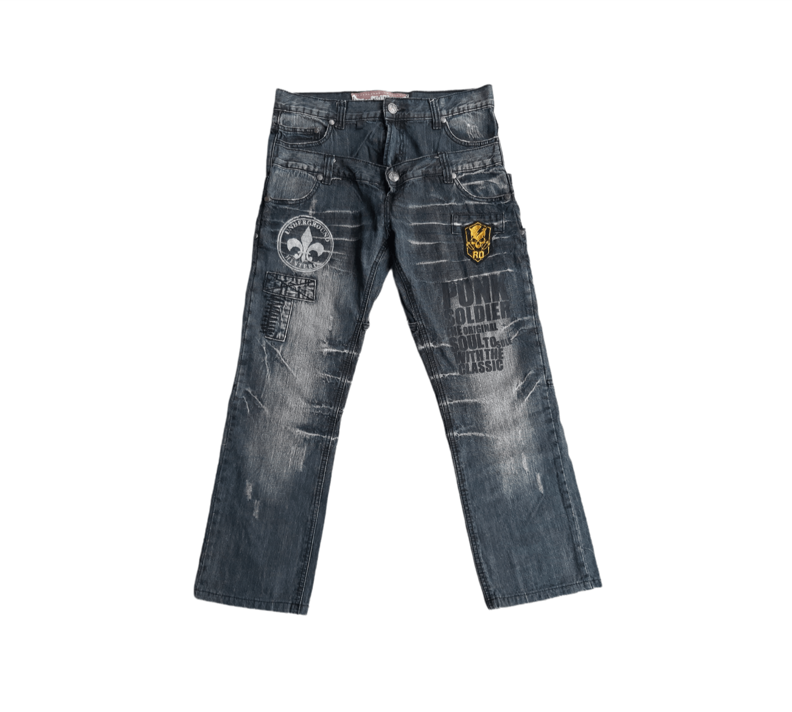 Seditionaries True Vintage Tree Mouth Community Double Waisted Bondage Size US 34 / EU 50 - 1 Thumbnail