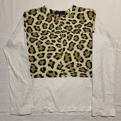 SS18 Comme des Garçons Homme 'Psychedelic' Leopard Print Knit Sweater