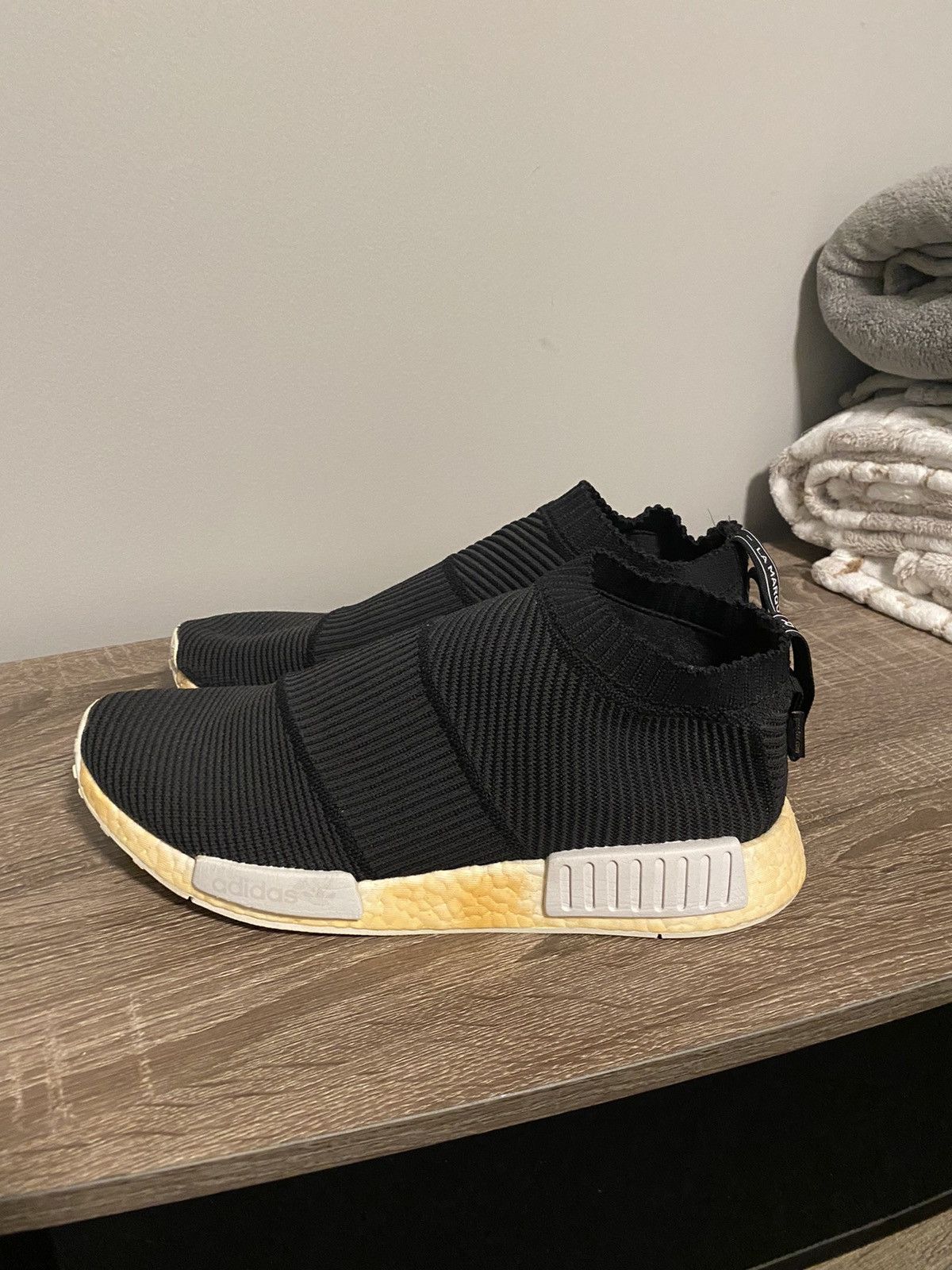 Adidas × Goretex Adidas NMD CS1 Primeknit Gore-Tex Black 2017 Size US 10 / EU 43 - 2 Thumbnail