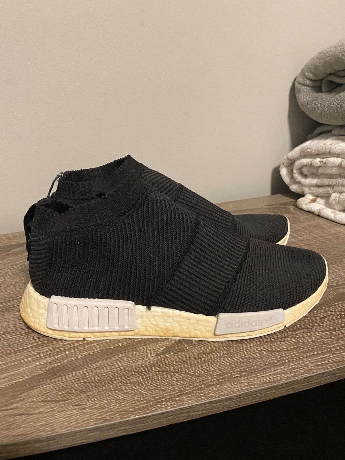 Adidas × Goretex Adidas NMD CS1 Primeknit Gore-Tex Black 2017 Size US 10 / EU 43 - 1 Thumbnail