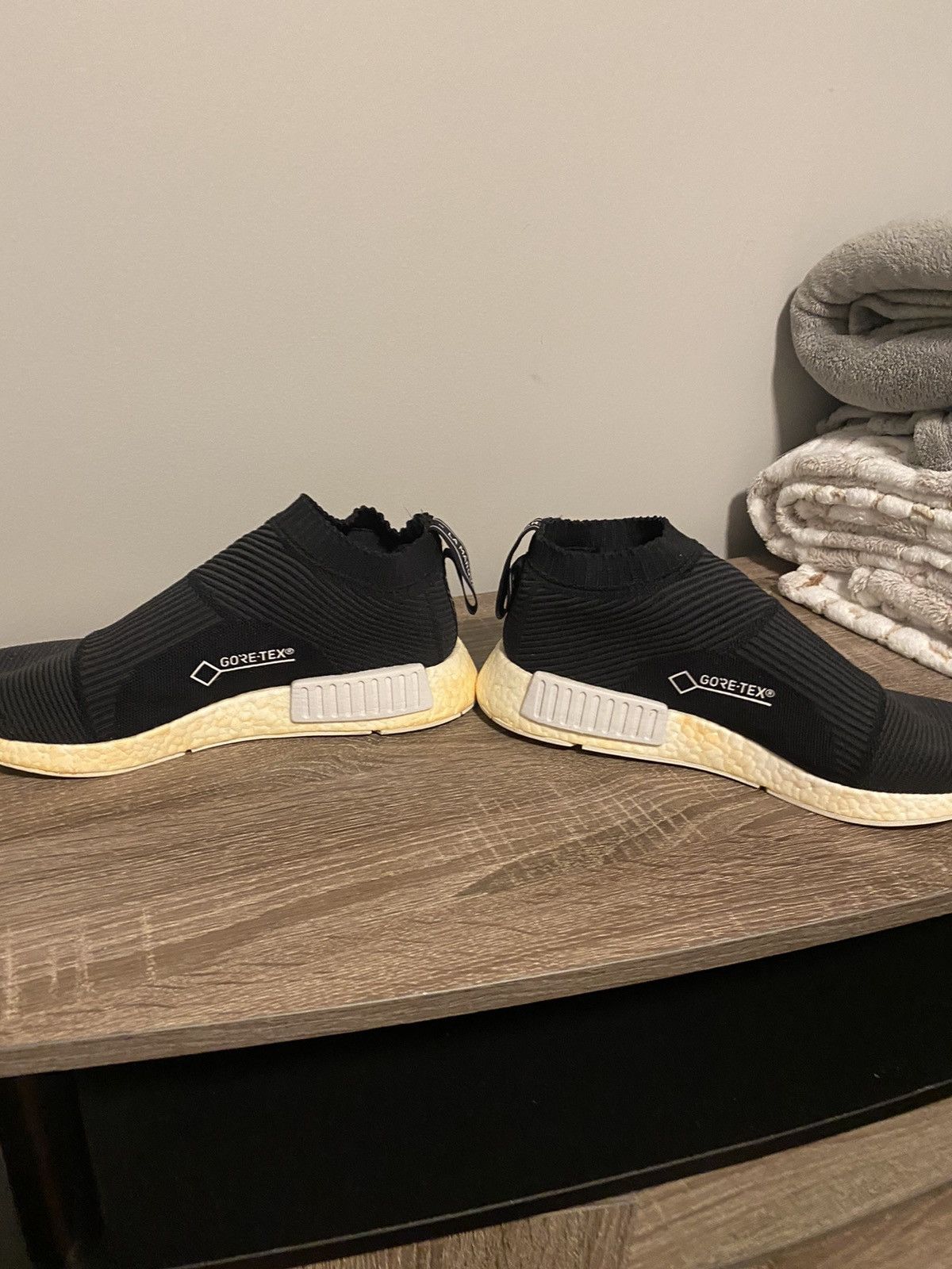 Adidas × Goretex Adidas NMD CS1 Primeknit Gore-Tex Black 2017 Size US 10 / EU 43 - 3 Thumbnail