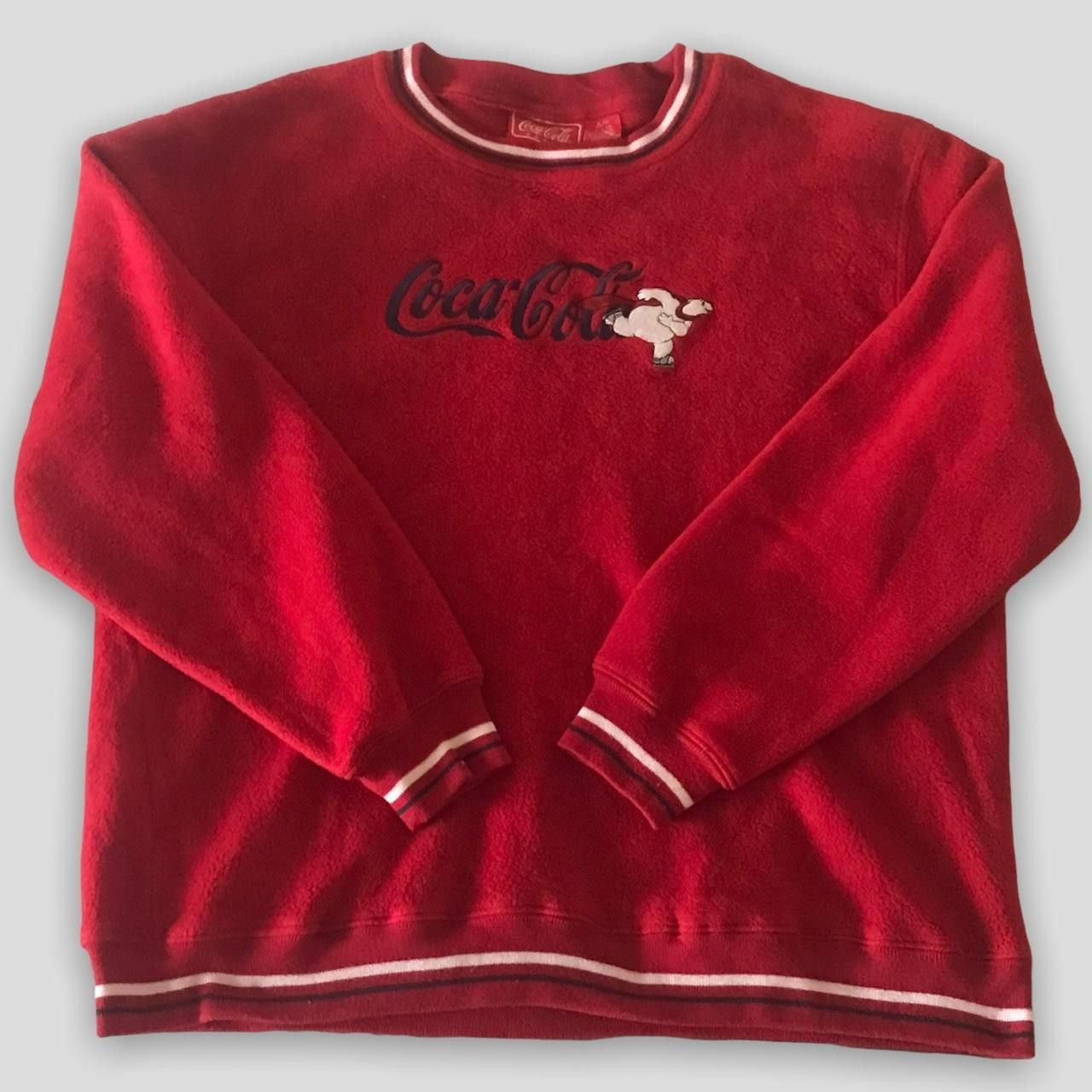 Sweat Vintage Coca-Cola Fixdesign Pour Fille - Taille Unique, Marron, Neuf étiqueté