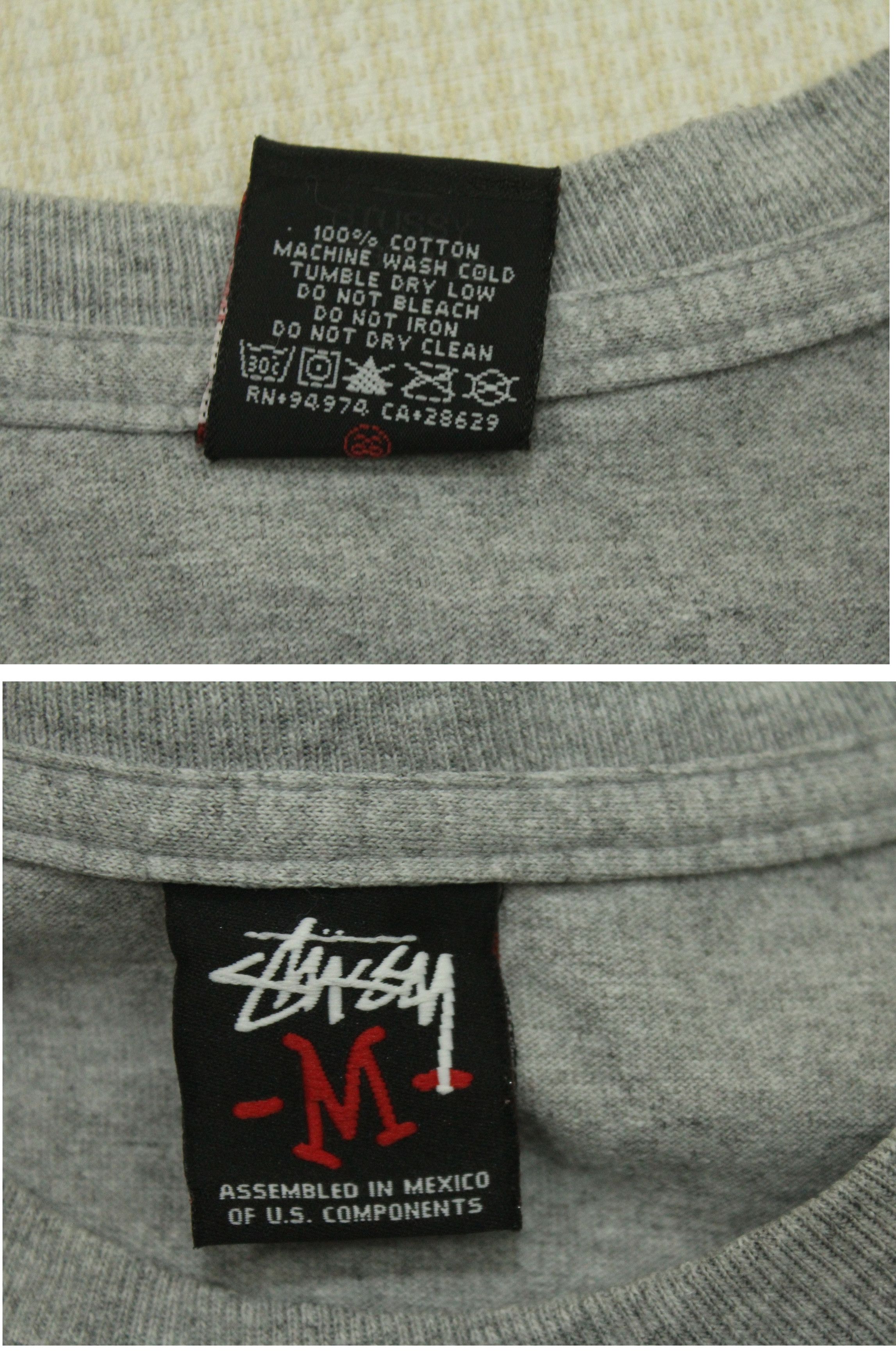 Stussy × Vintage STUSSY T Shirt Long Sleeve Stussy Japan Size US M / EU 48-50 / 2 - 6 Thumbnail