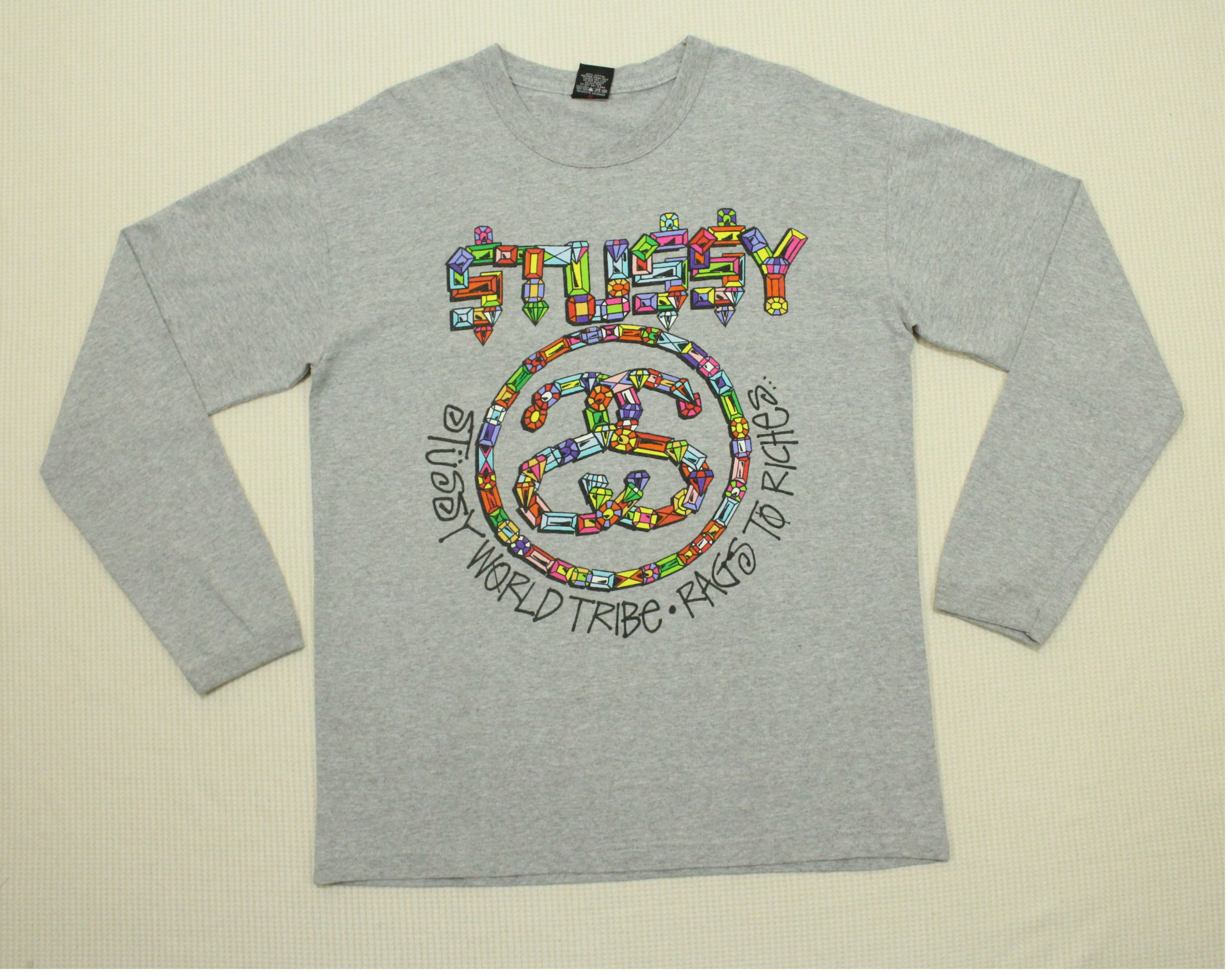 Stussy × Vintage STUSSY T Shirt Long Sleeve Stussy Japan Size US M / EU 48-50 / 2 - 3 Thumbnail