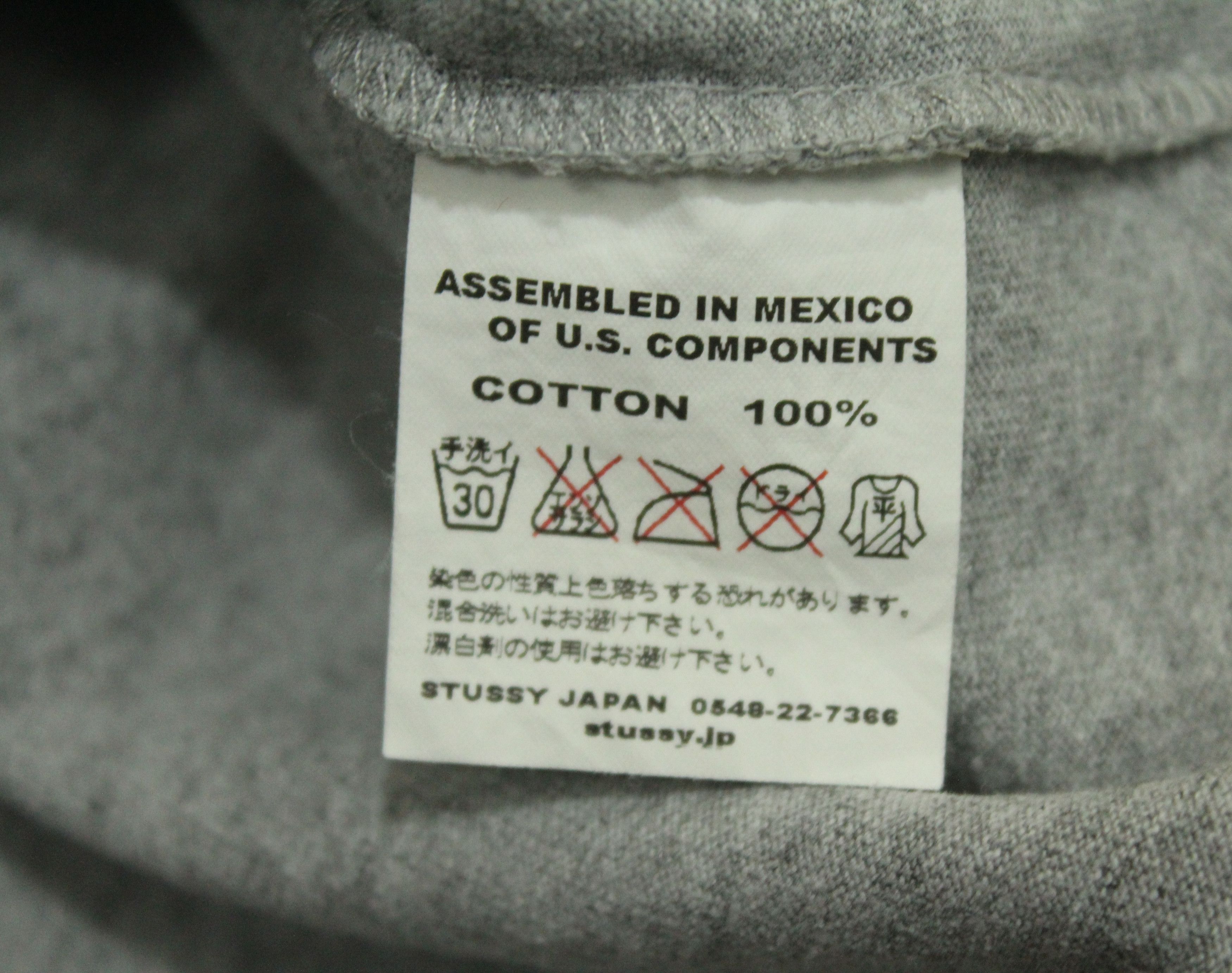 Stussy × Vintage STUSSY T Shirt Long Sleeve Stussy Japan Size US M / EU 48-50 / 2 - 7 Thumbnail