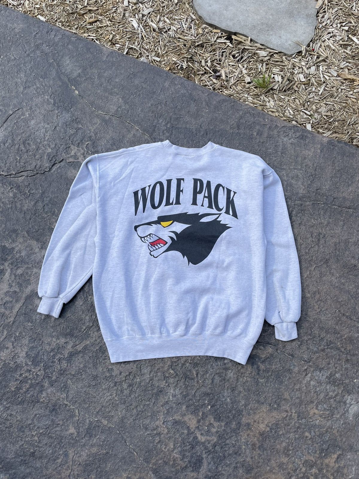 Vintage Vintage Wolf Sweatshirt Grailed