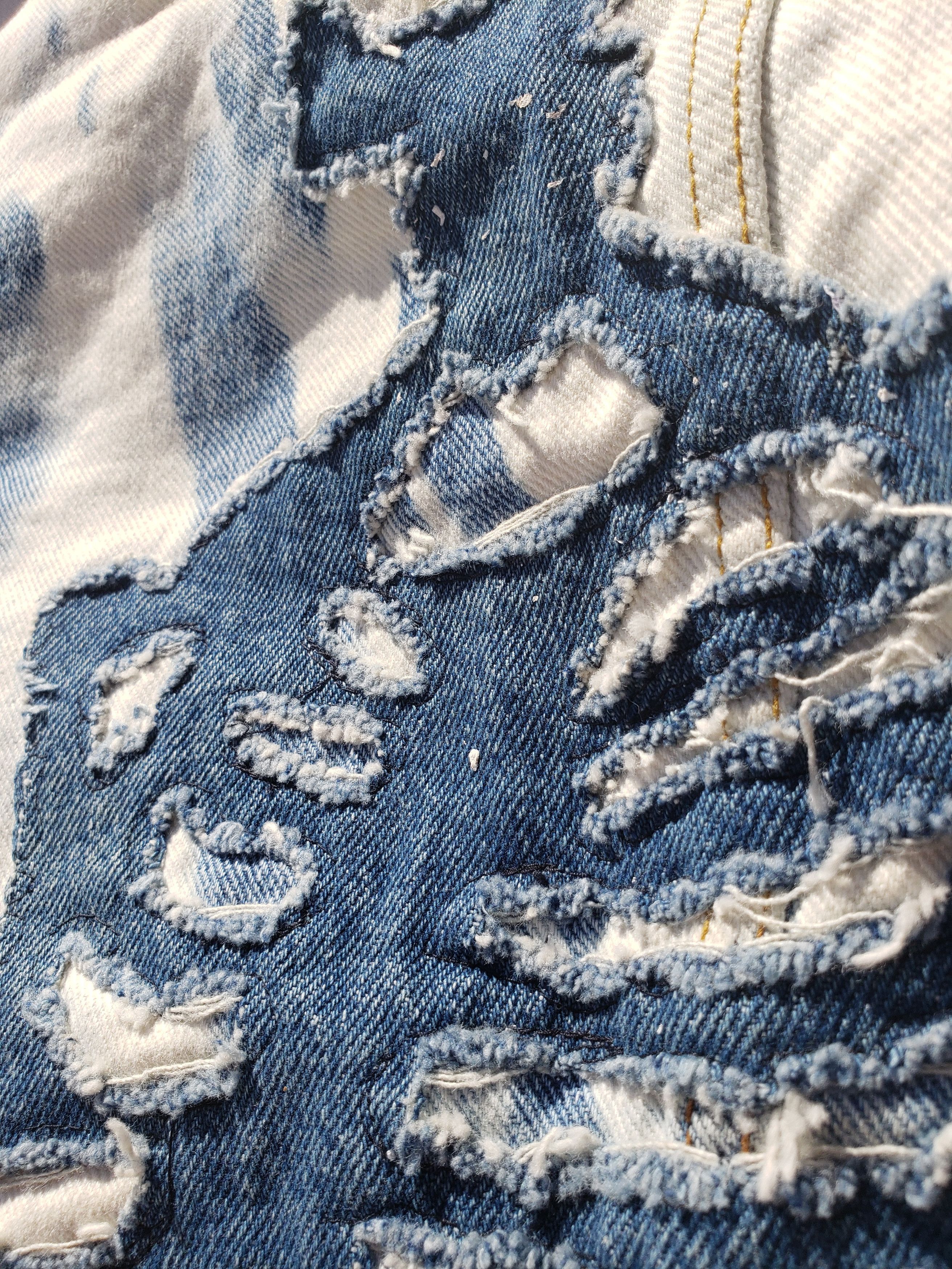 Levi's Flamenti Bleached Skeleton Levi Jacket Size US XL / EU 56 / 4 - 6 Thumbnail