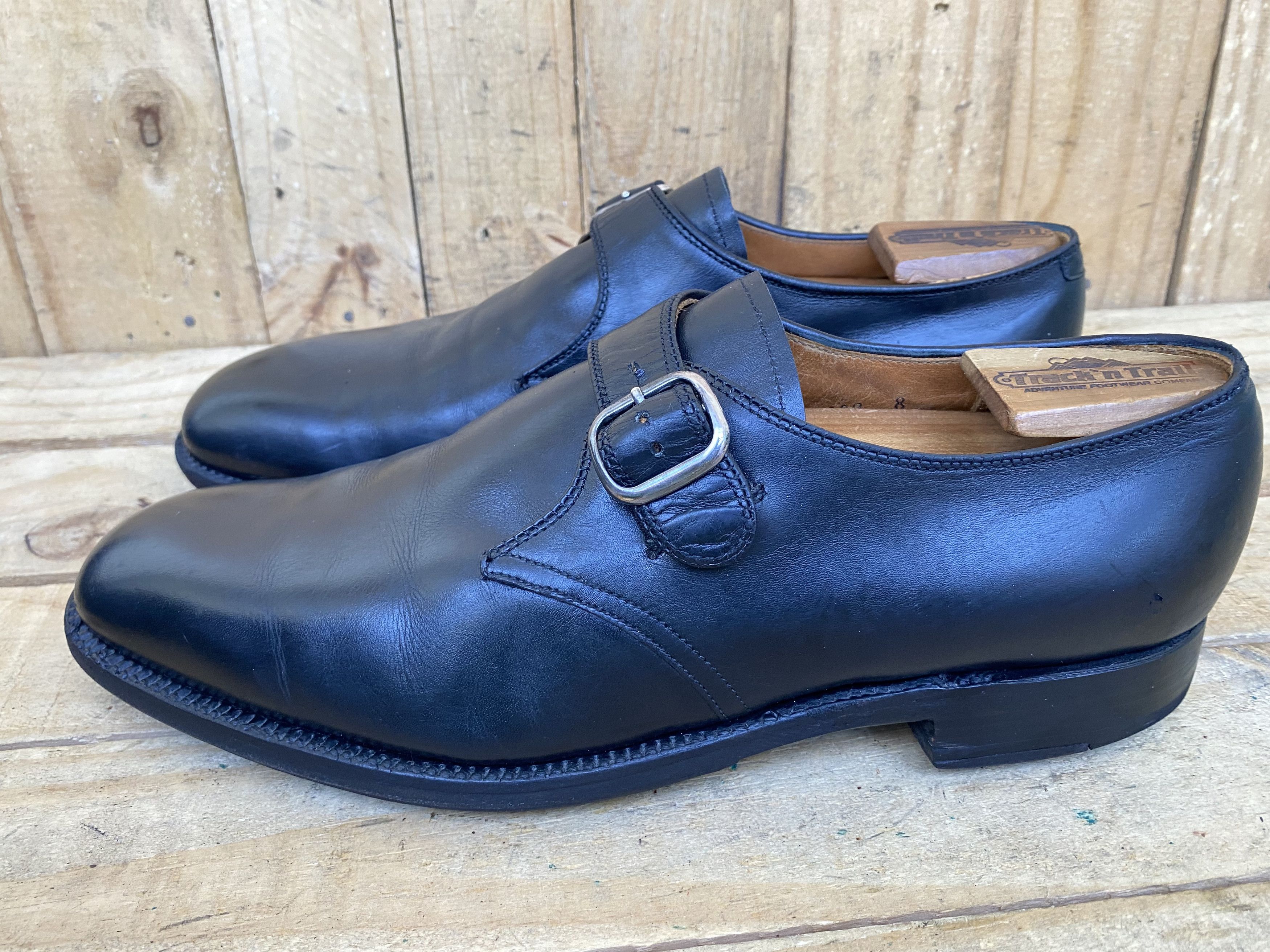 Alden Rare ALDEN 1577 Plaza Last Monk Strap Calfskin Handmade Size US 10.5 / EU 43-44 - 6 Thumbnail
