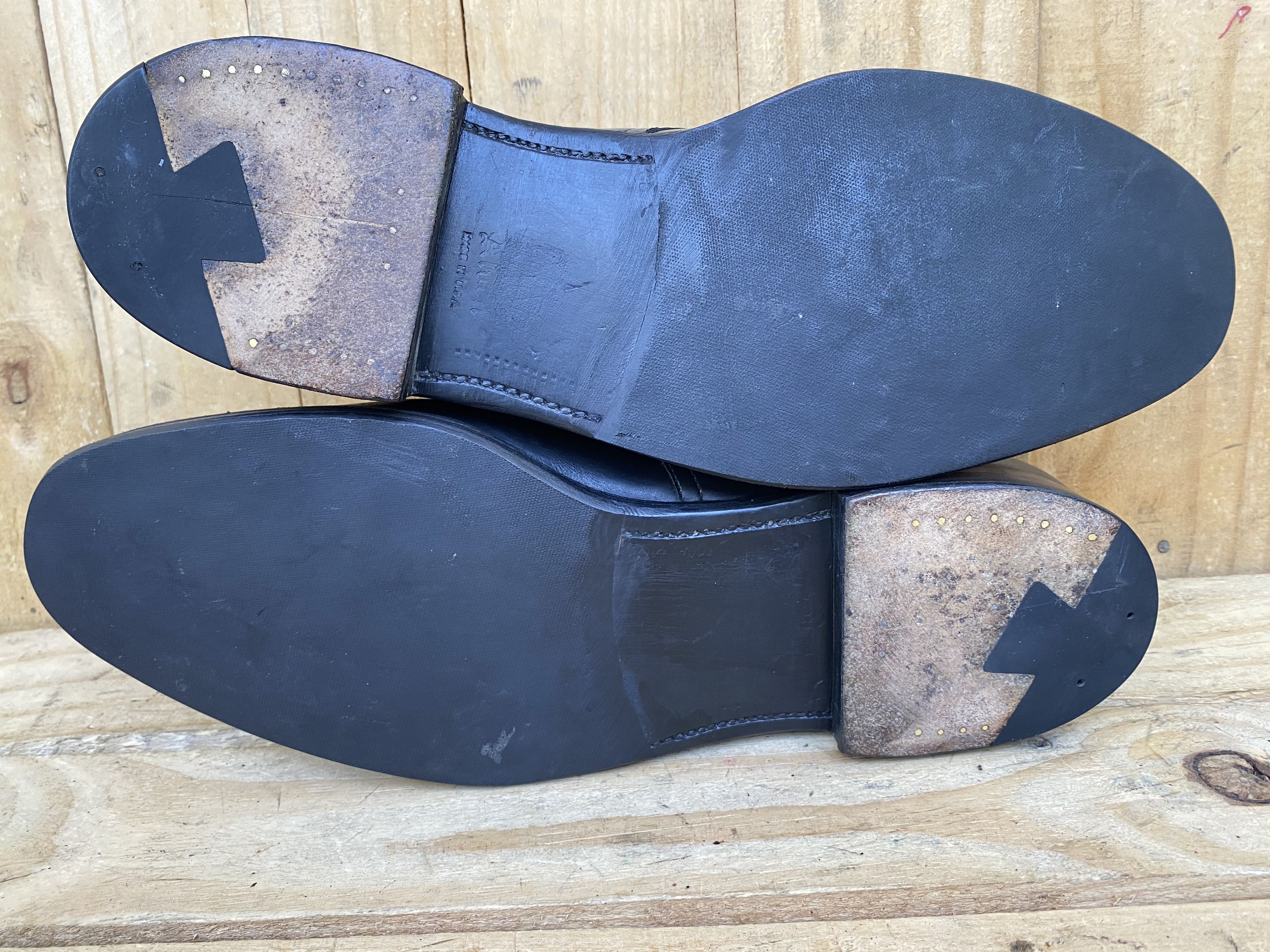 Alden Rare ALDEN 1577 Plaza Last Monk Strap Calfskin Handmade Size US 10.5 / EU 43-44 - 11 Thumbnail
