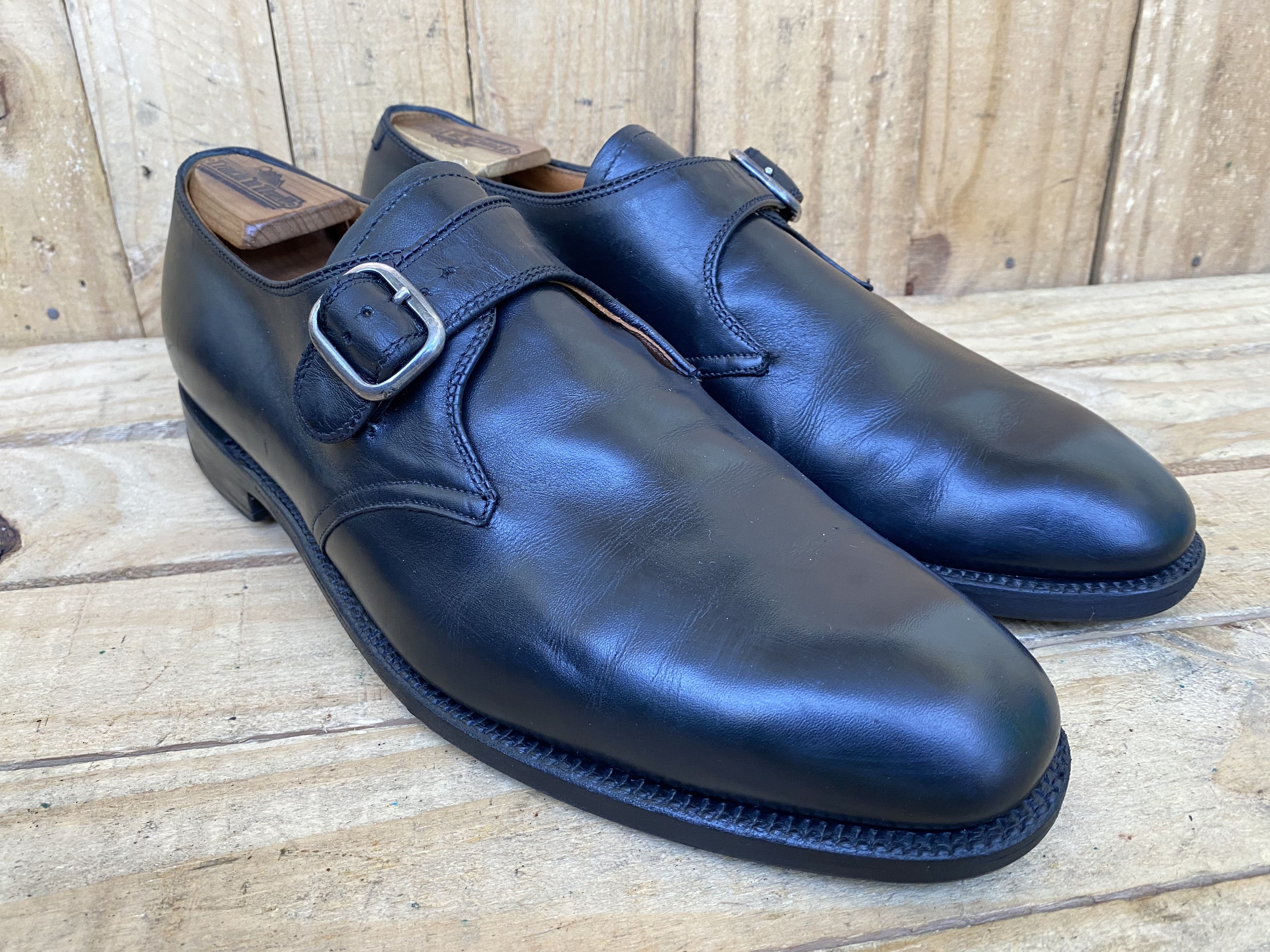 Alden Rare ALDEN 1577 Plaza Last Monk Strap Calfskin Handmade Size US 10.5 / EU 43-44 - 4 Thumbnail