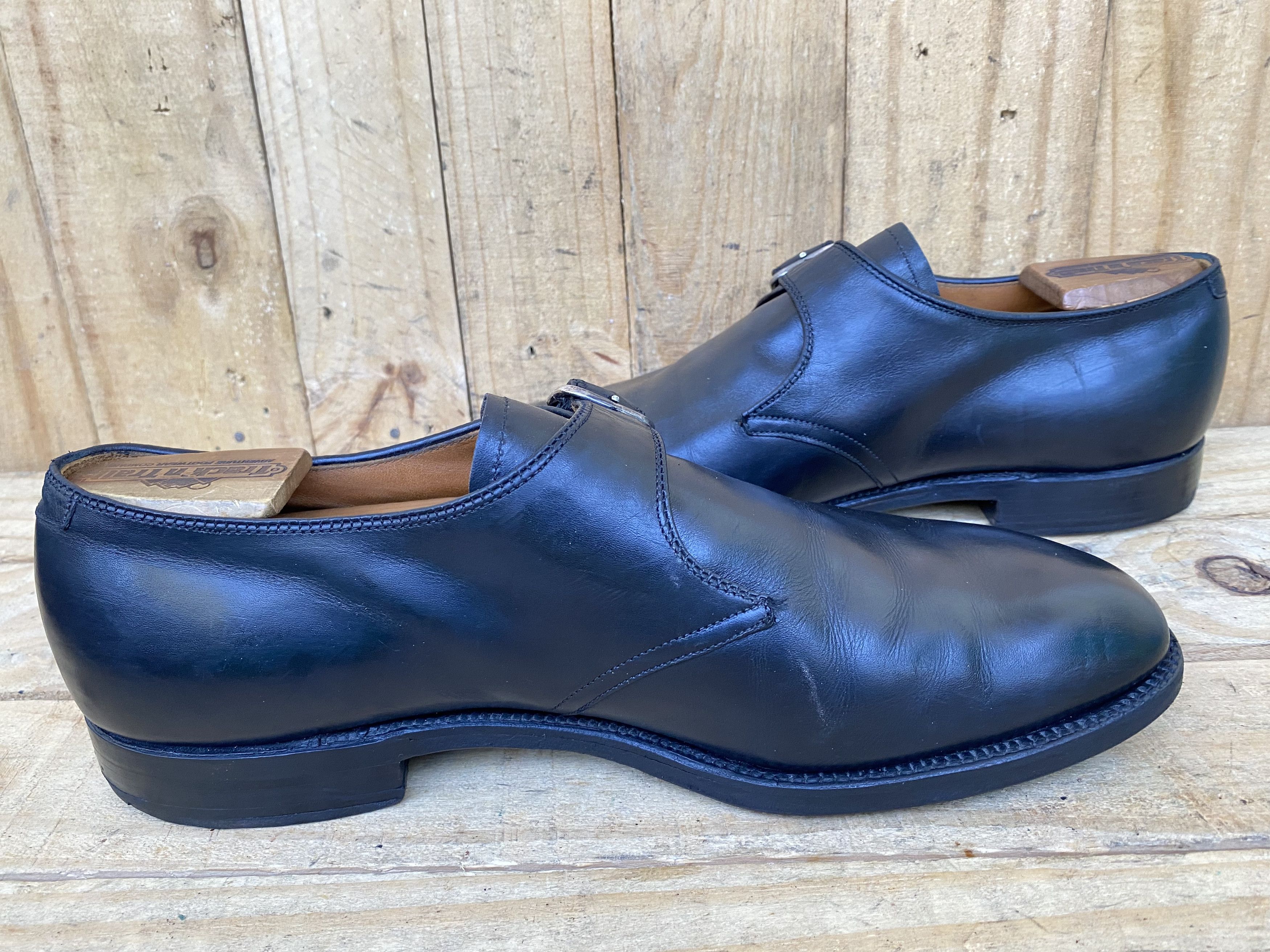 Alden Rare ALDEN 1577 Plaza Last Monk Strap Calfskin Handmade Size US 10.5 / EU 43-44 - 7 Thumbnail