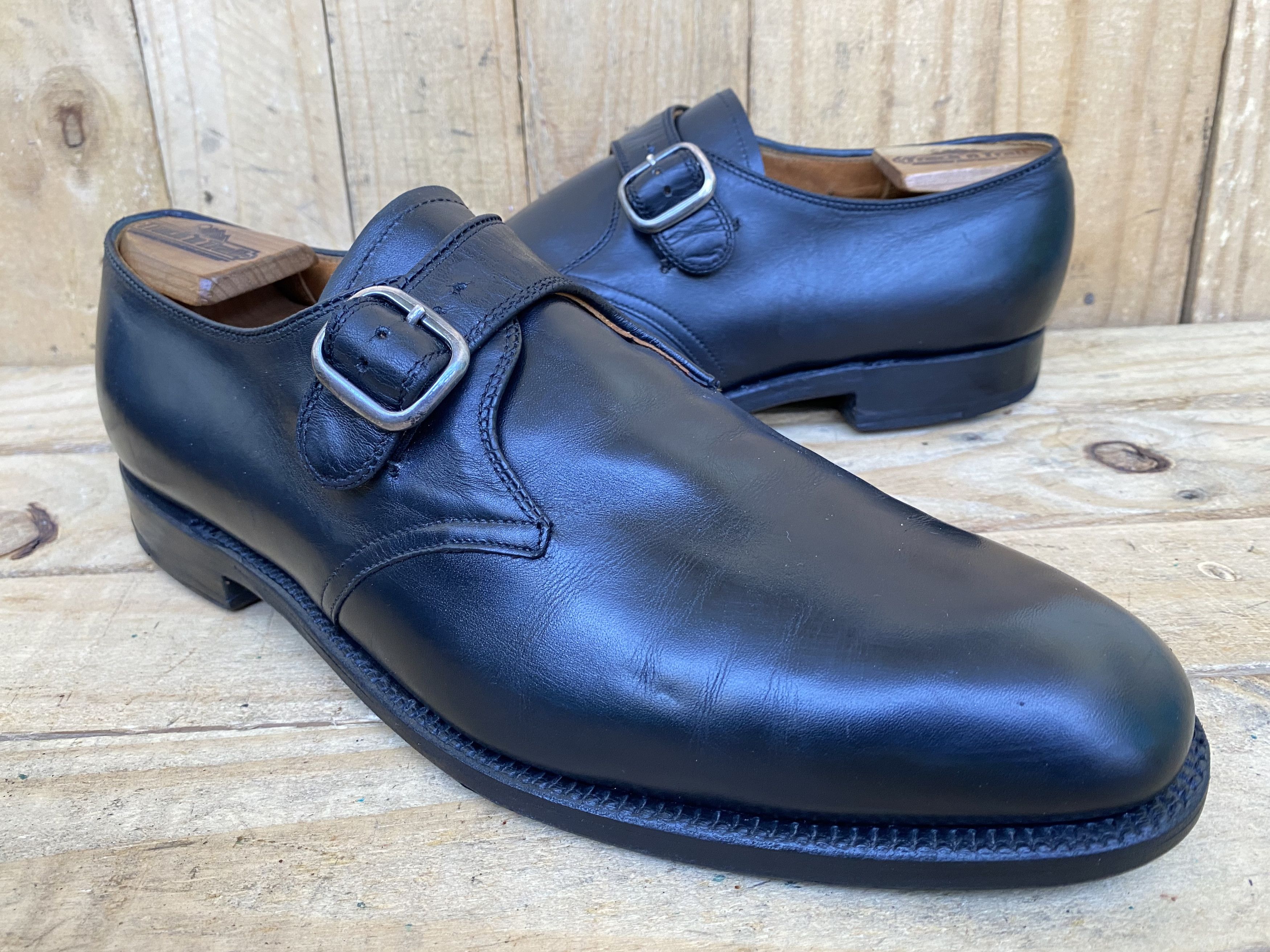 Alden Rare ALDEN 1577 Plaza Last Monk Strap Calfskin Handmade Size US 10.5 / EU 43-44 - 1 Thumbnail