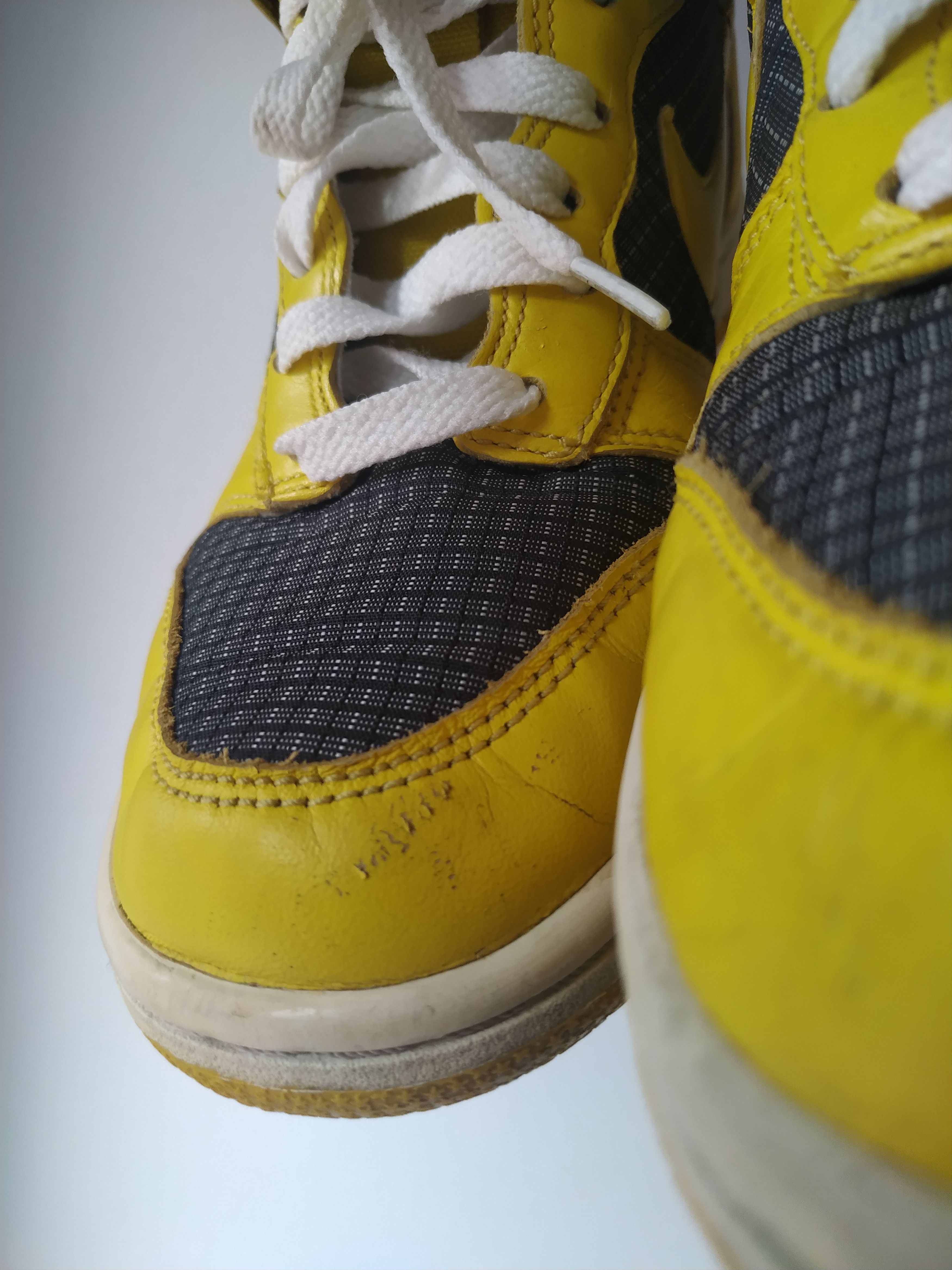 Nike Nike Dunk High WMNS - Black - Speed Yellow - Cool Mint Size US 7.5 / EU 40-41 - 3 Thumbnail