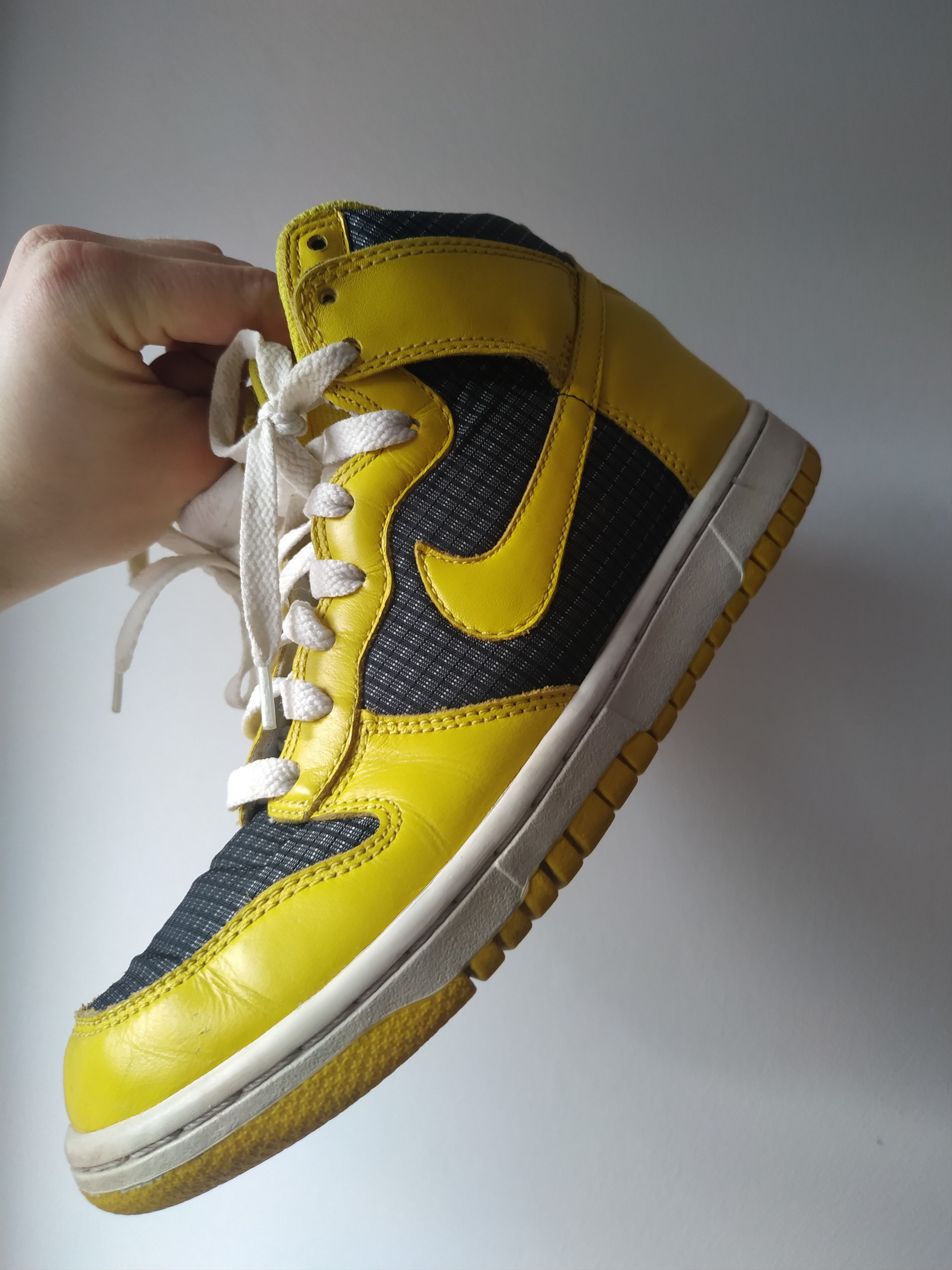 Nike Nike Dunk High WMNS - Black - Speed Yellow - Cool Mint Size US 7.5 / EU 40-41 - 4 Thumbnail