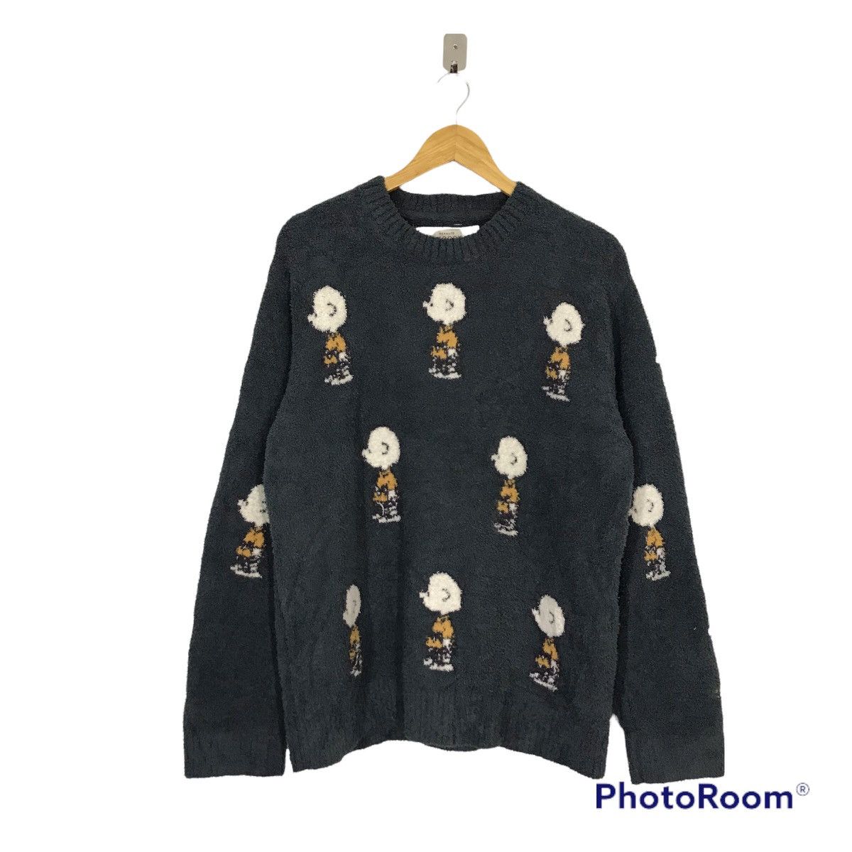 Peanuts Snoopy Knitwear fleece sweatshirt