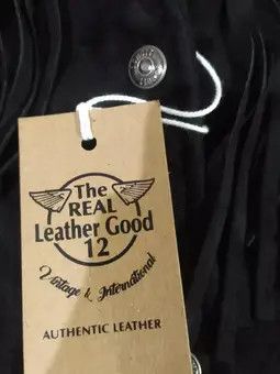 Schott SCHOTT NYC WESTERN AUTHENTIC LEATHER SUEDE FRINGE JACKET Size US M / EU 48-50 / 2 - 3 Thumbnail