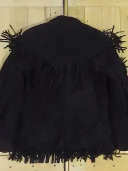 Schott SCHOTT NYC WESTERN AUTHENTIC LEATHER SUEDE FRINGE JACKET Size US M / EU 48-50 / 2 - 9 Thumbnail