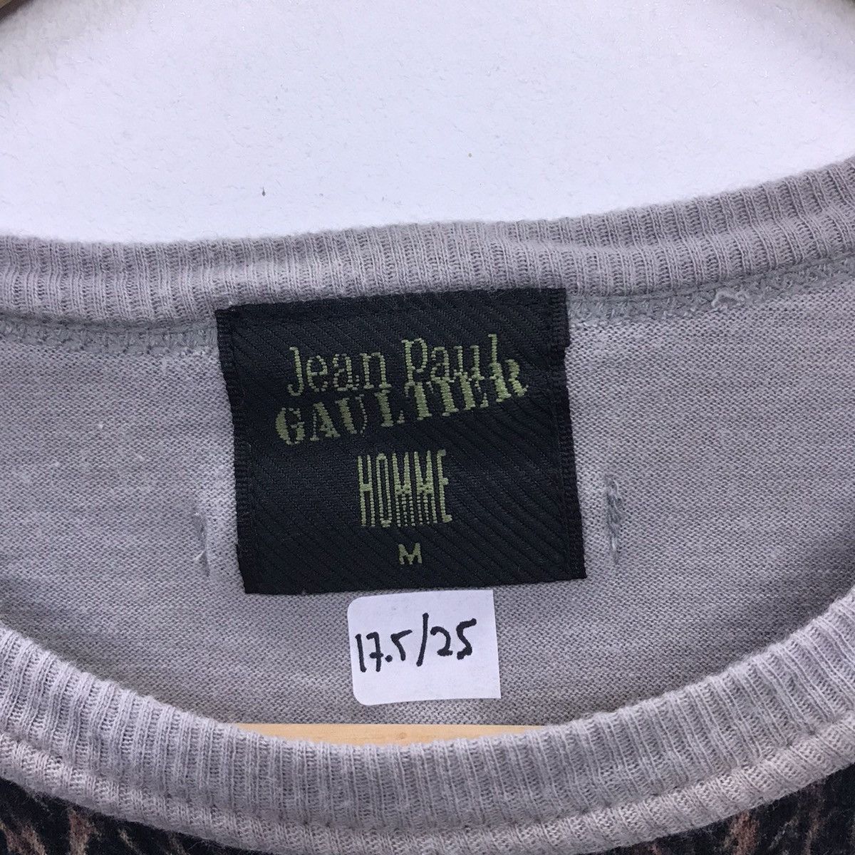 Jean Paul Gaultier Rare!! Jean Paul Gaultier Homme Nice Design Tee Size US M / EU 48-50 / 2 - 9 Thumbnail